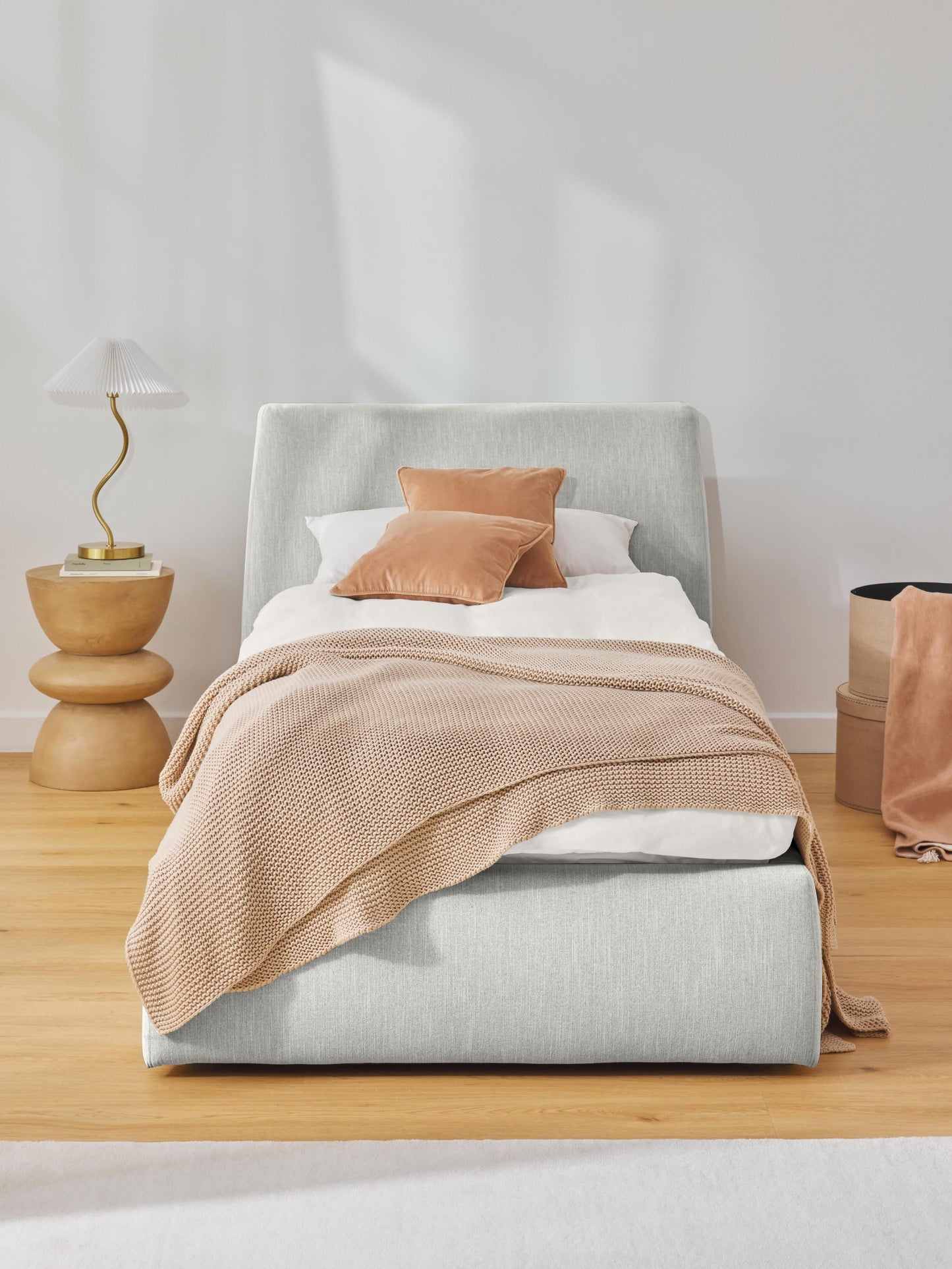 Cloudia Single Bed with Storage