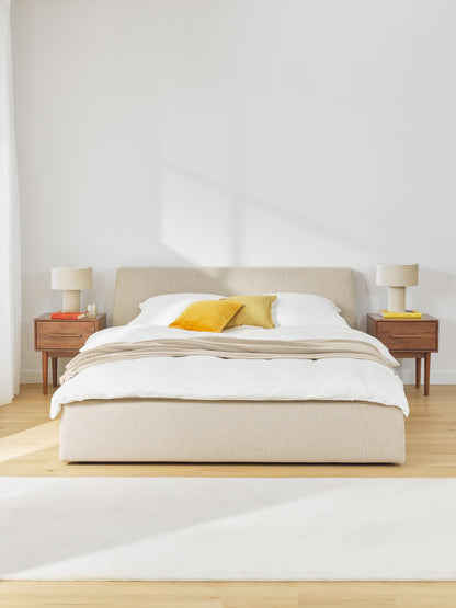 Cloudia Upholstered Bed with Storage