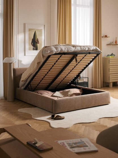 Cloudia Upholstered Bed with Storage