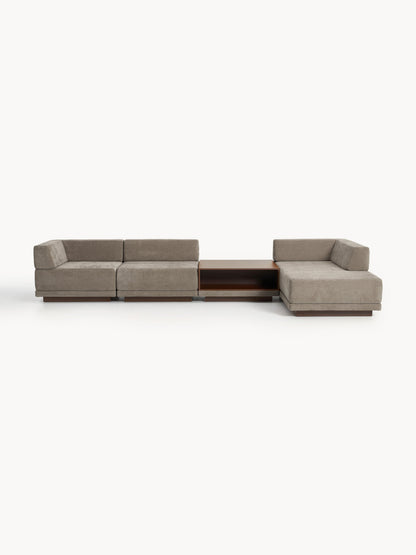 Corin Modular Corner Sofa (4-Seater) with Coffee Table