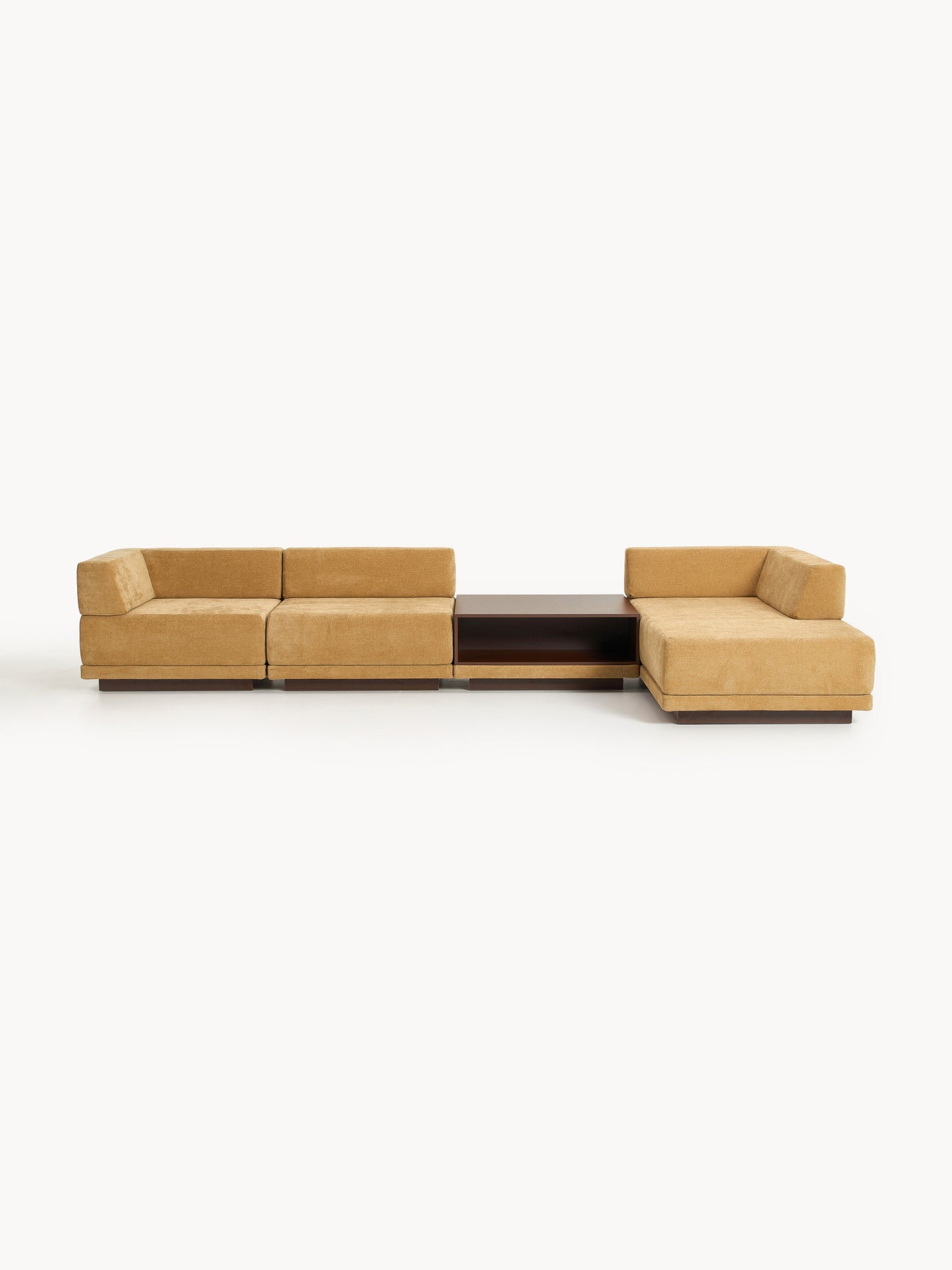 Corin Modular Corner Sofa (4-Seater) with Coffee Table
