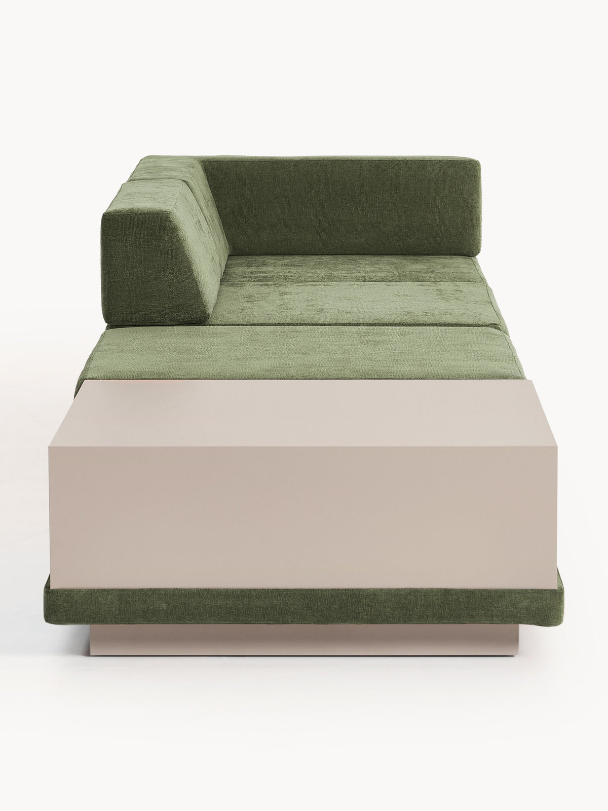 Corin Modular Sofa (4-Seater) with Coffee Table & Ottoman