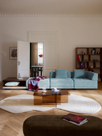 Corin Modular Sofa (4-Seater) with Coffee Table & Ottoman