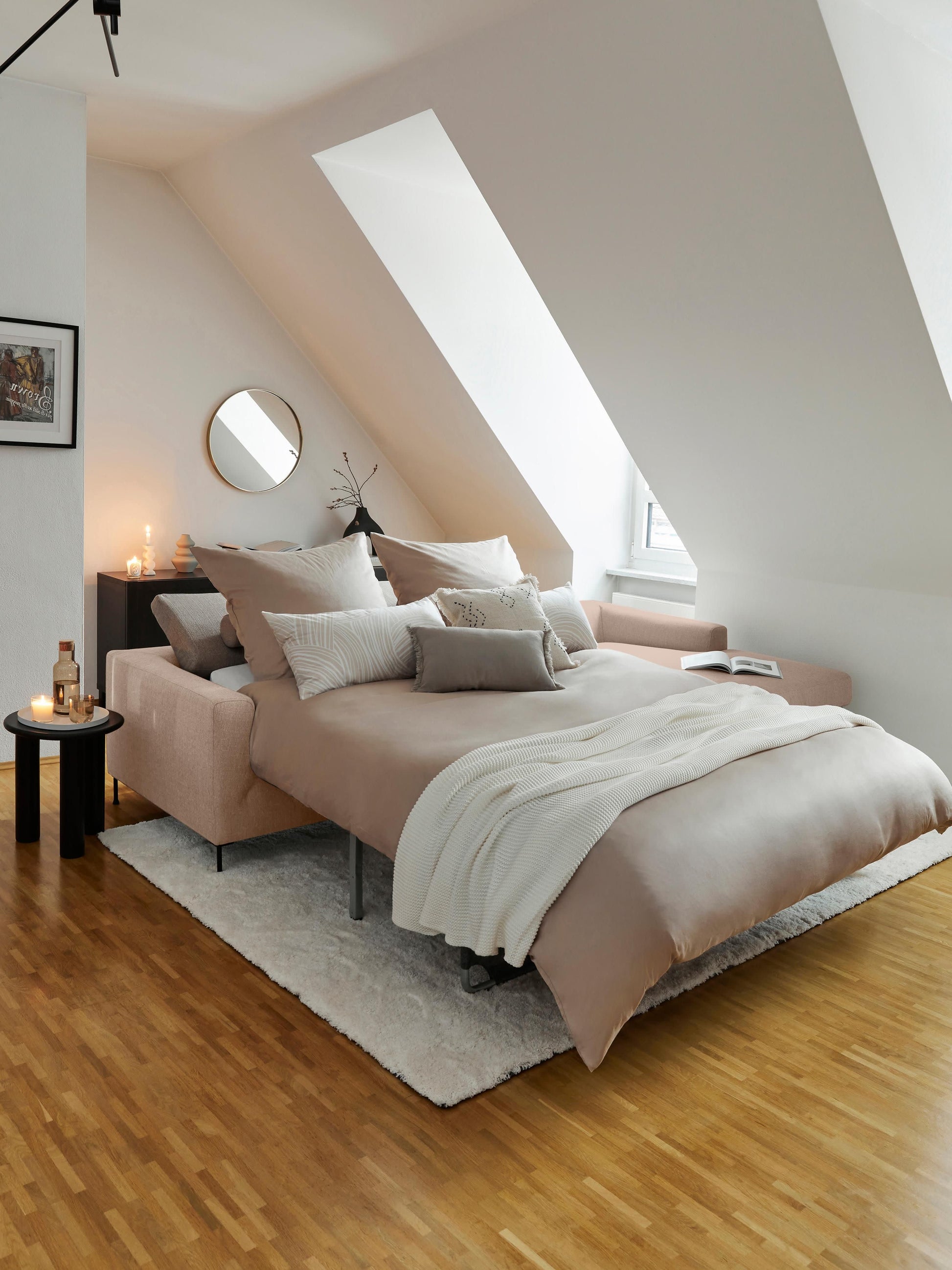 Cusita Sofa Bed (3-Seater) with Mattress