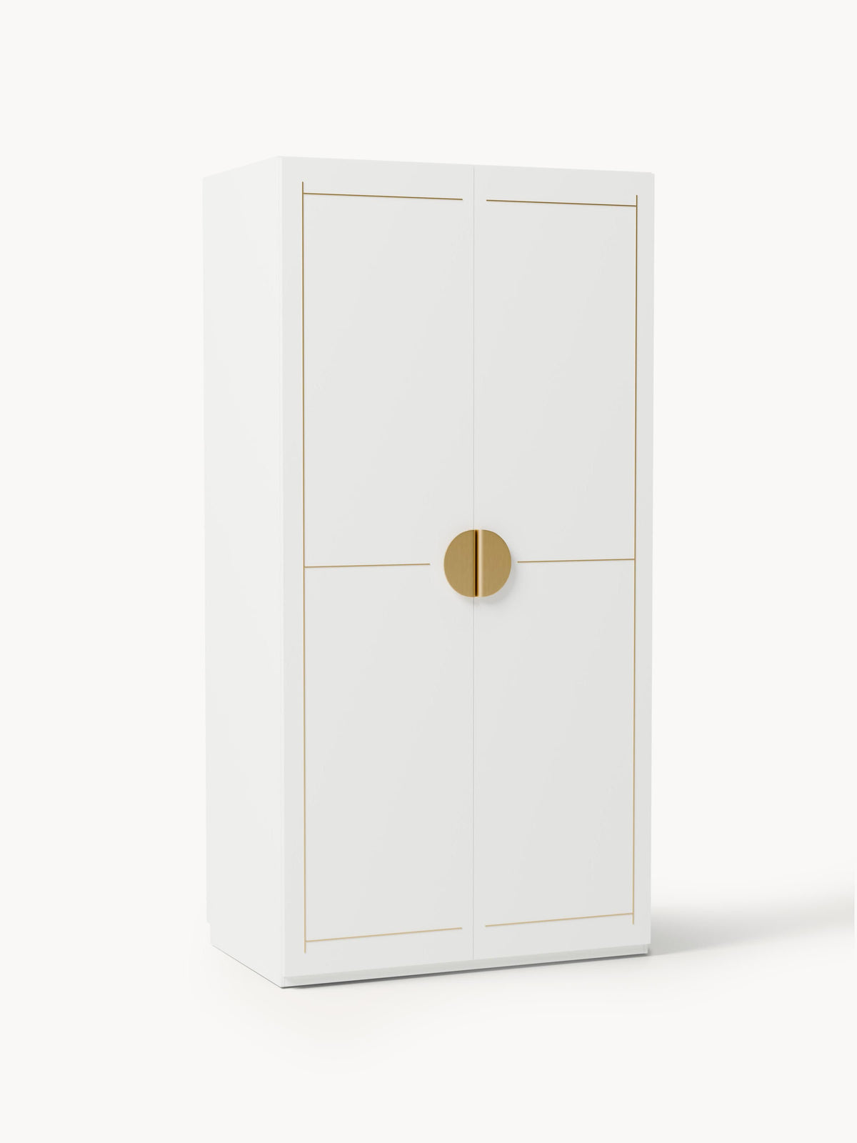 Denisa Modular Hinged-Door Wardrobe, 100 cm Wide, in Various Sizes