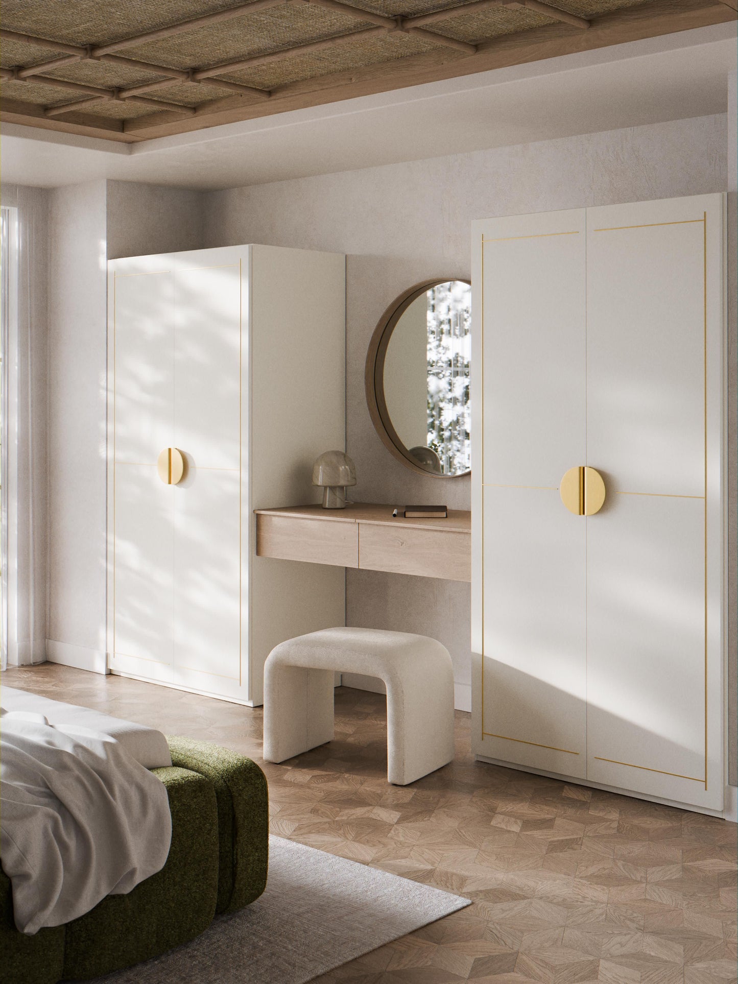 Denisa Modular Hinged-Door Wardrobe, 100 cm Wide, in Various Sizes