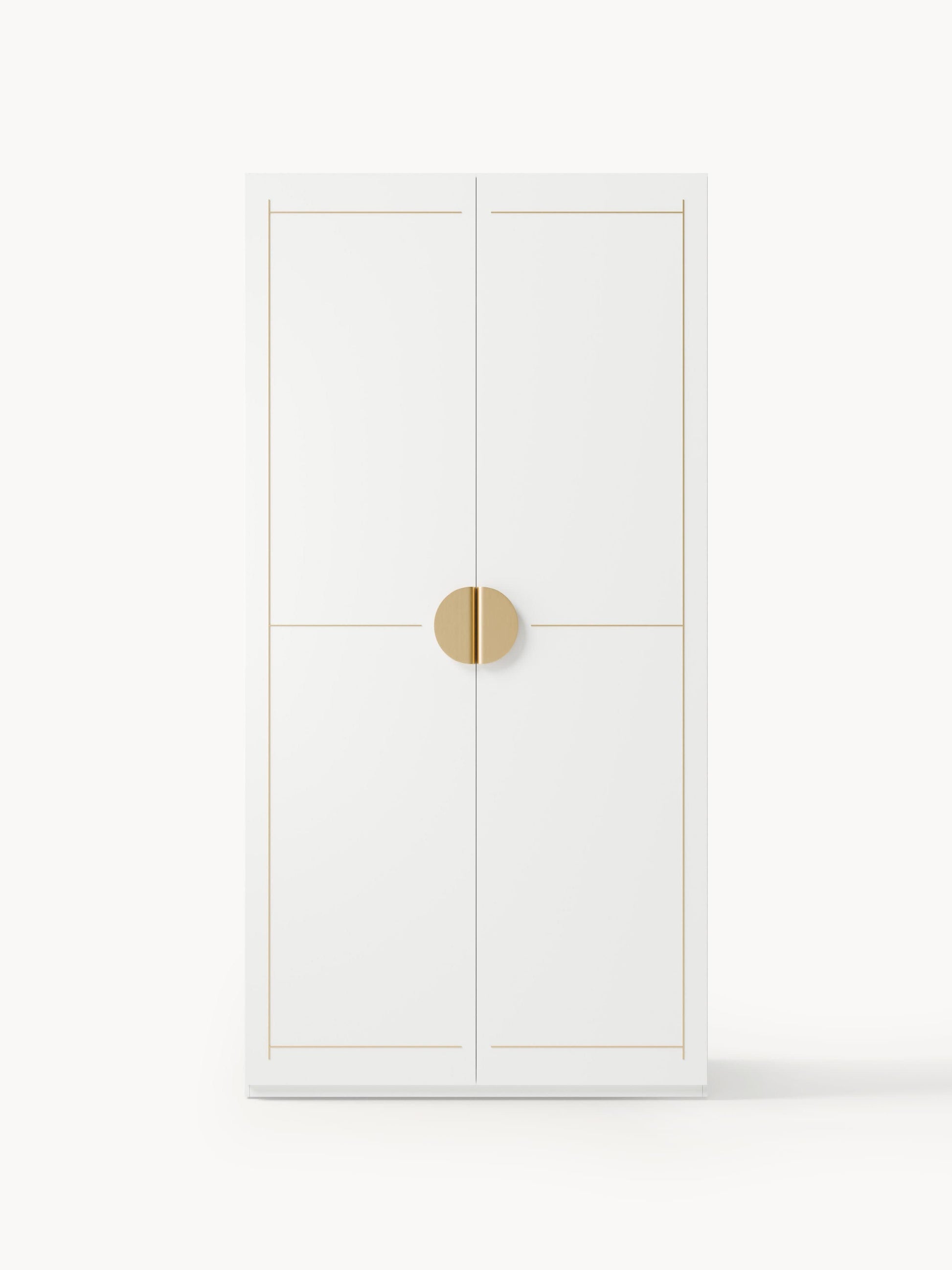 Denisa Modular Hinged-Door Wardrobe, 100 cm Wide, in Various Sizes