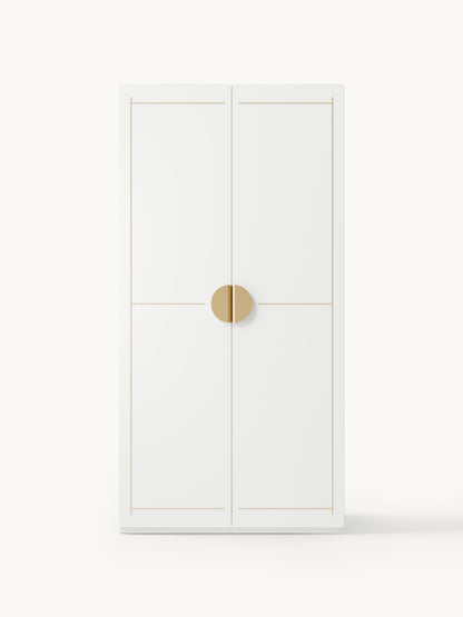 Denisa Modular Hinged-Door Wardrobe, 100 cm Wide, in Various Sizes