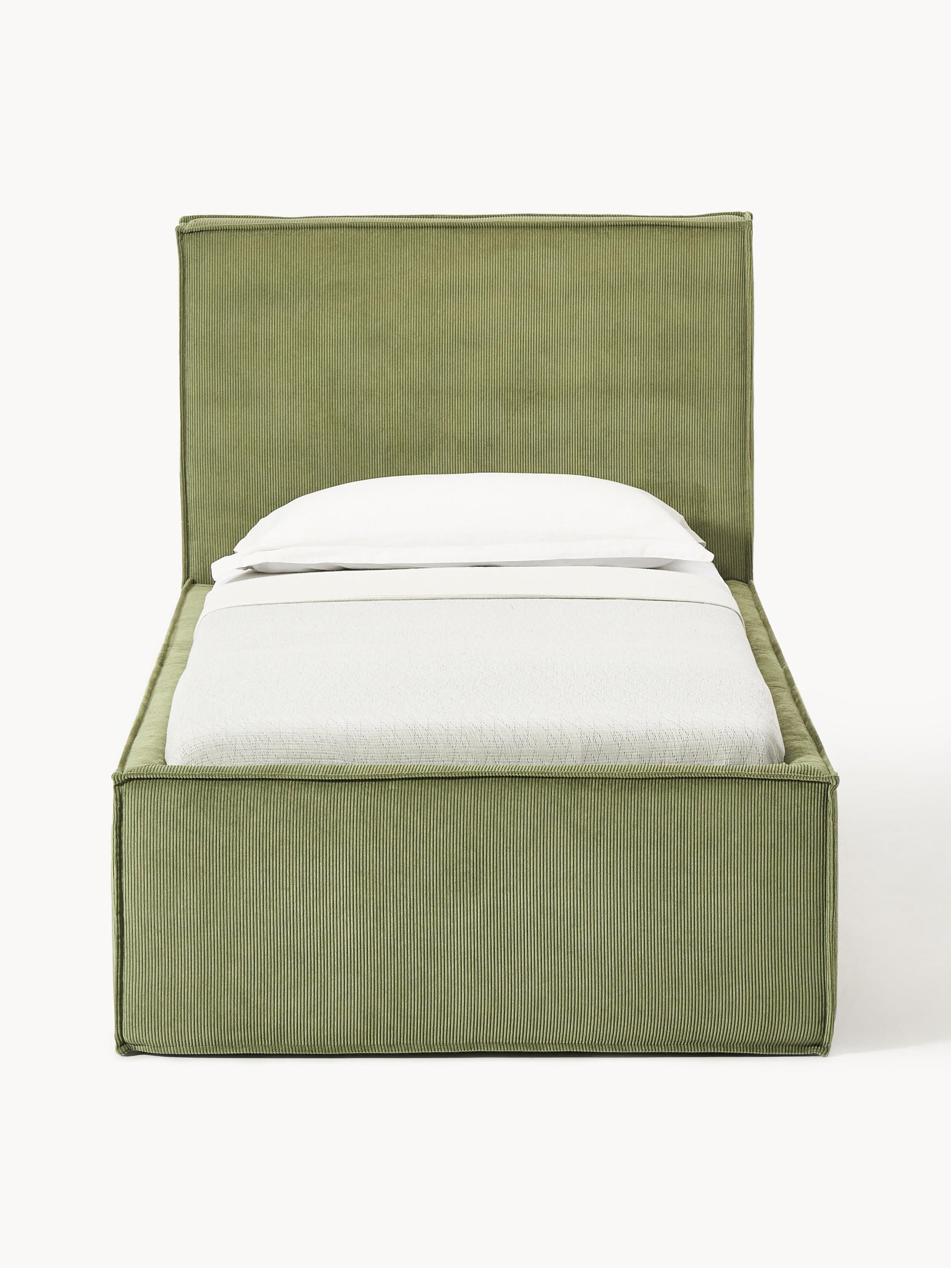 Dreama Corduroy Single Bed