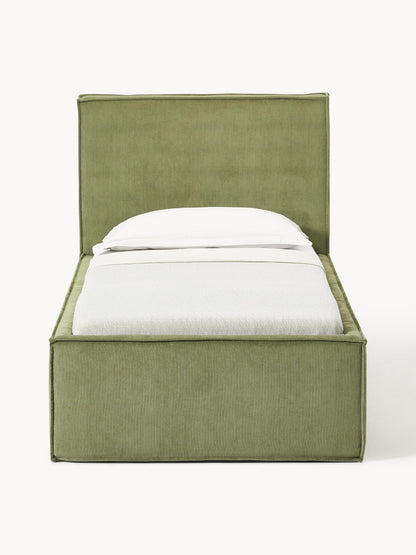 Dreama Corduroy Single Bed