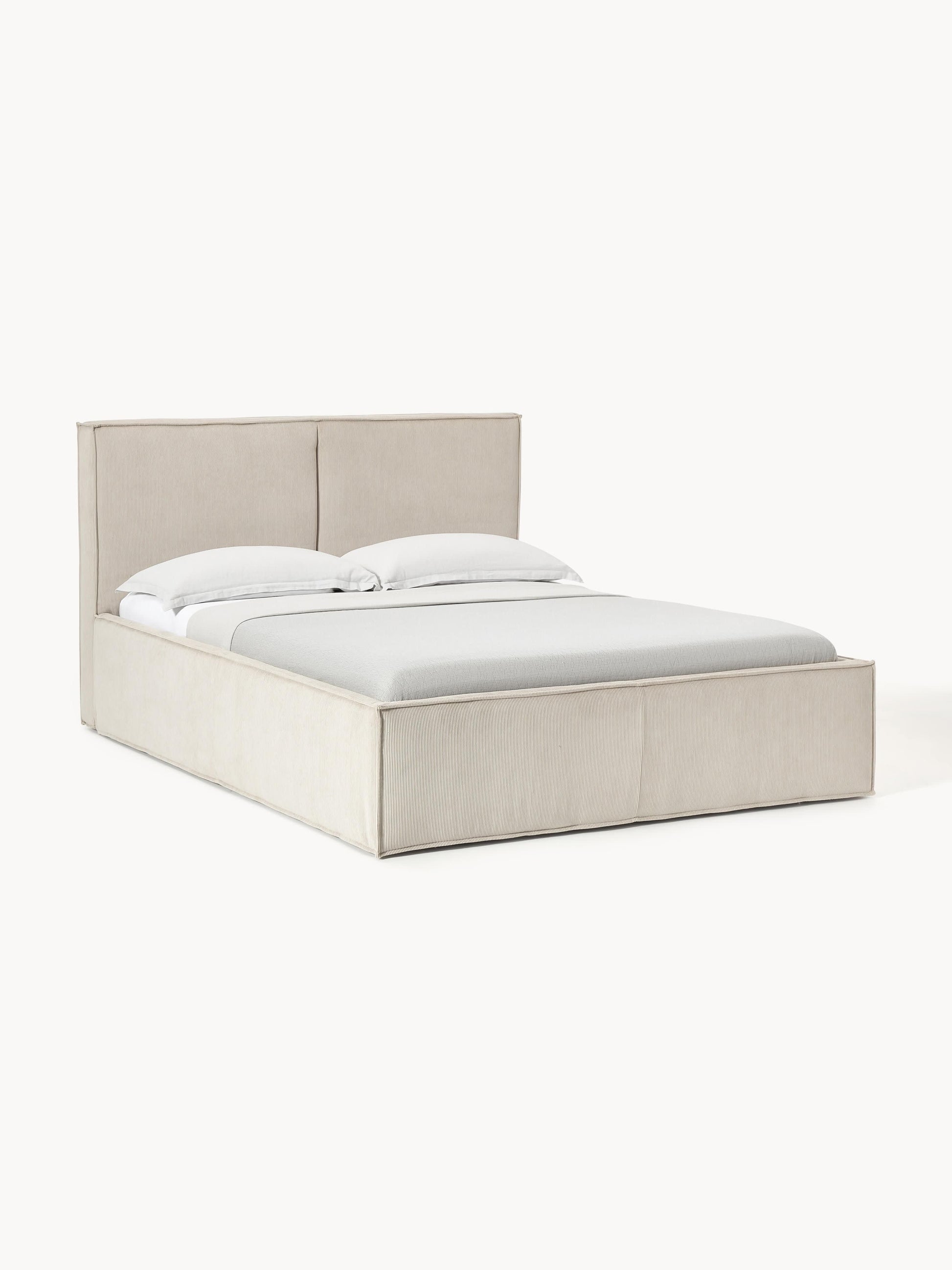 Dreama Corduroy Upholstered Bed