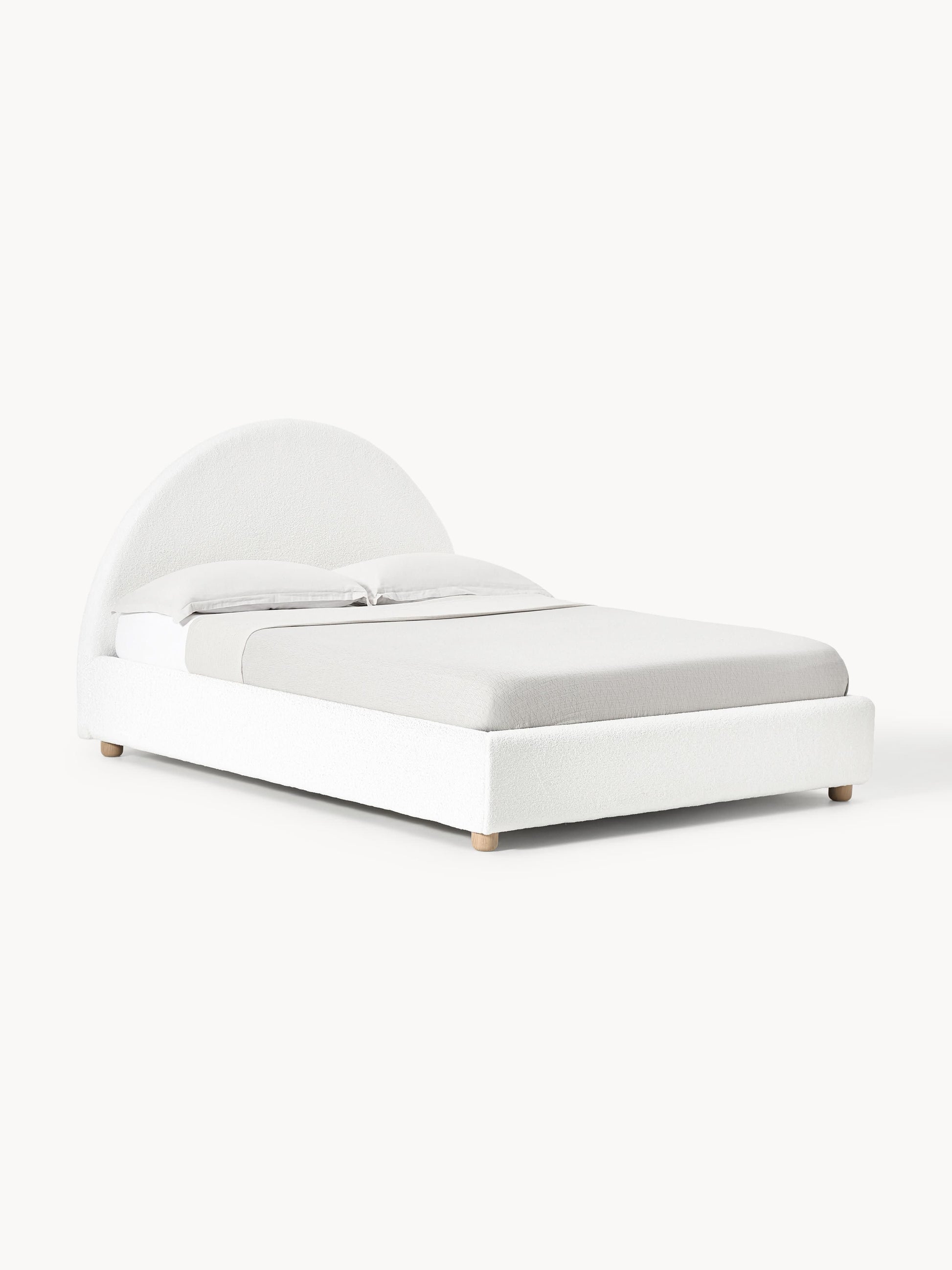 Ebbra Teddy Upholstered Bed with Storage