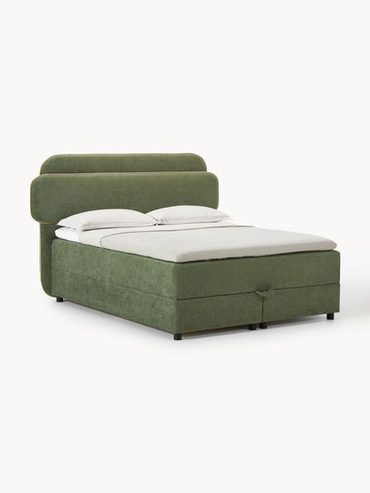 Enrika Box Spring Bed with Storage