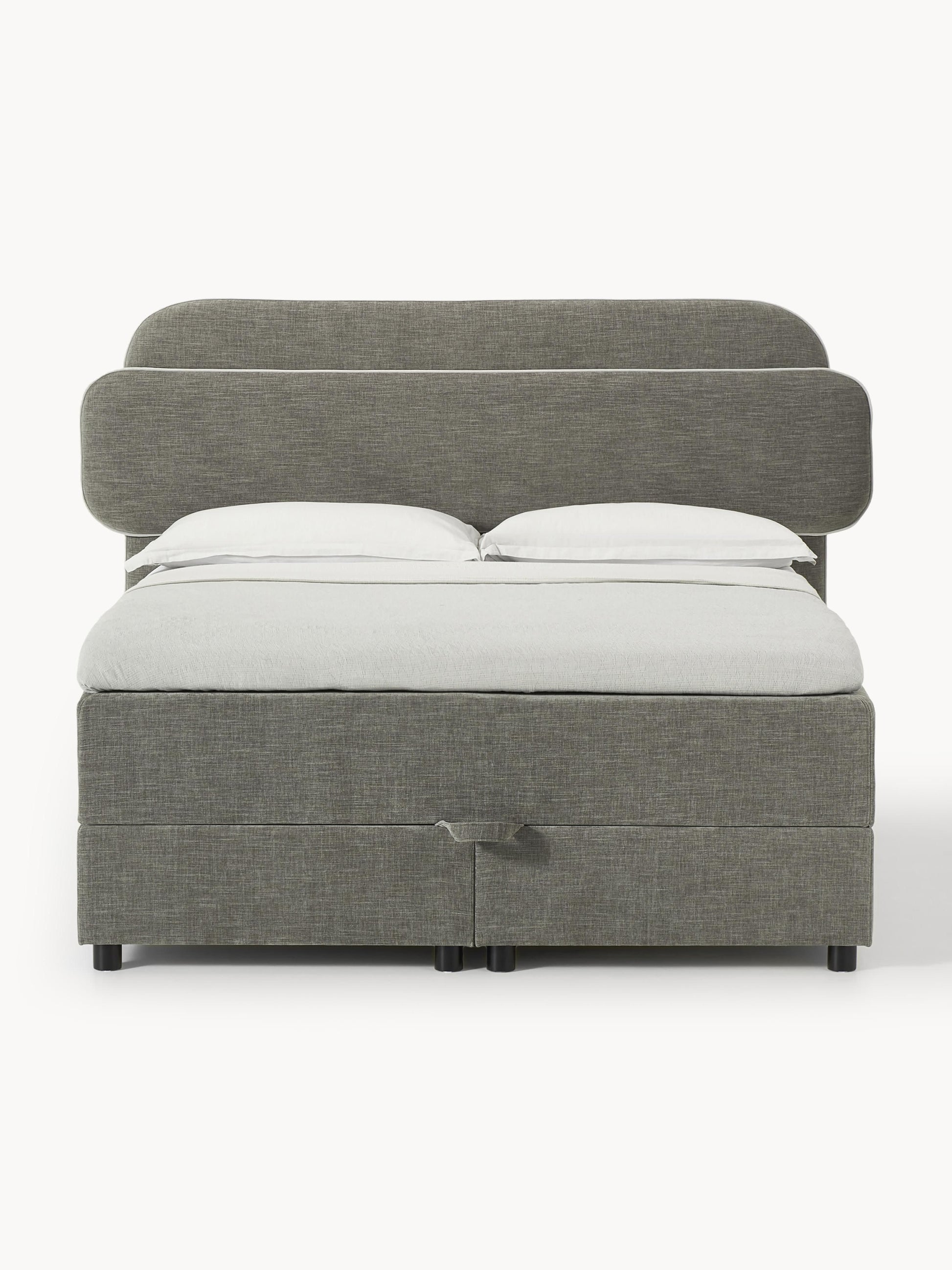 Enrika Box Spring Bed with Storage