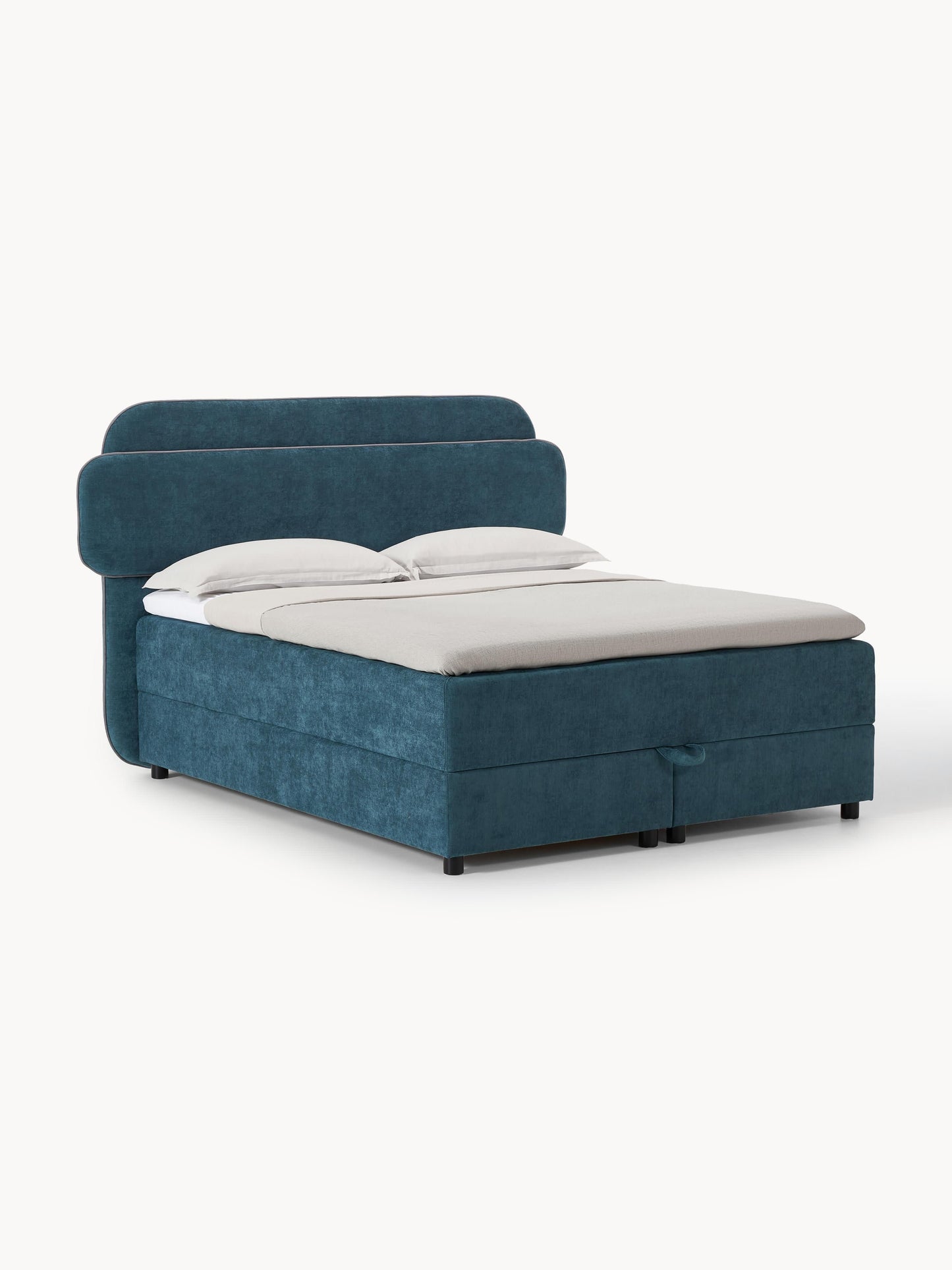 Enrika Box Spring Bed with Storage