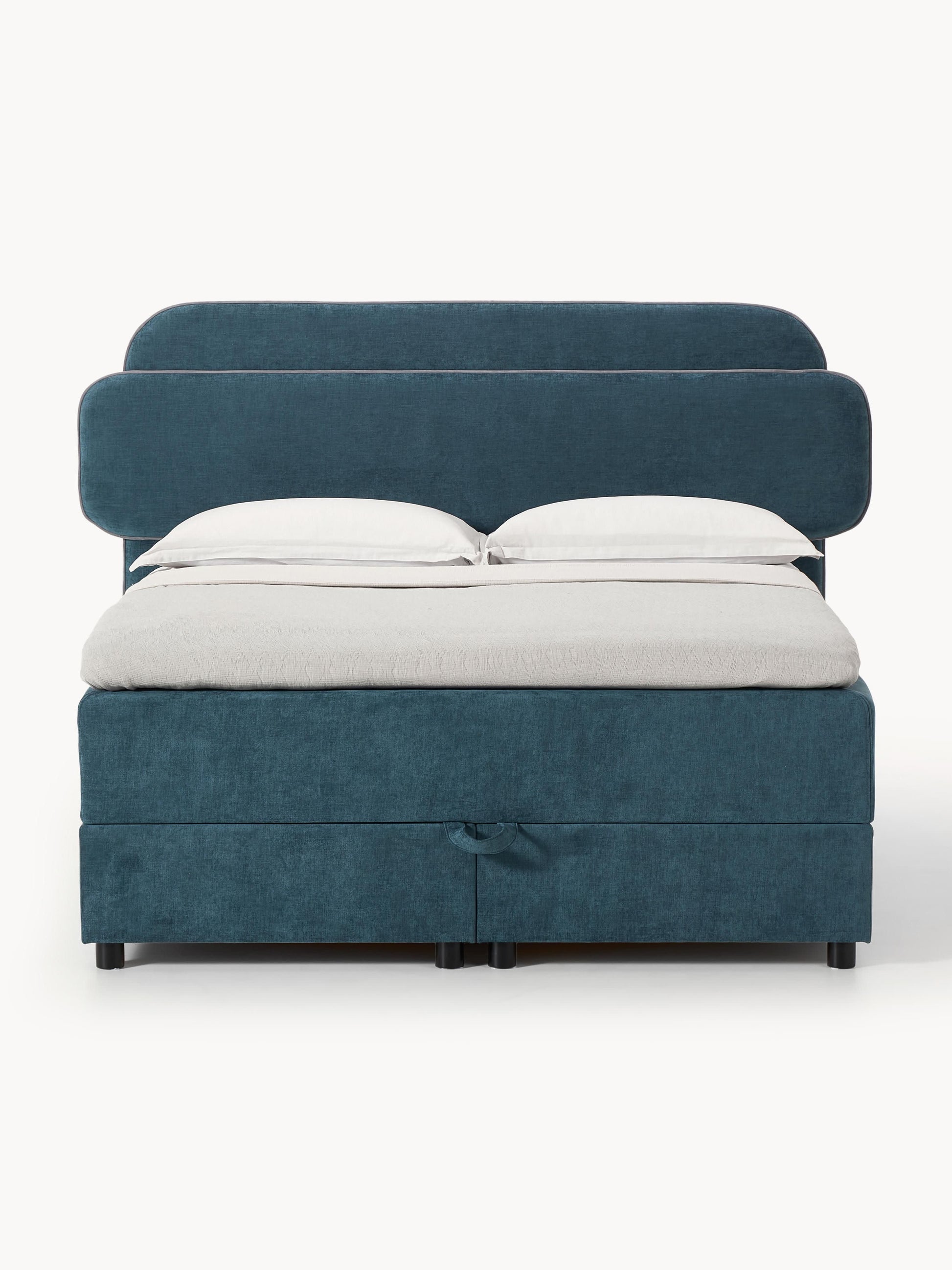 Enrika Box Spring Bed with Storage