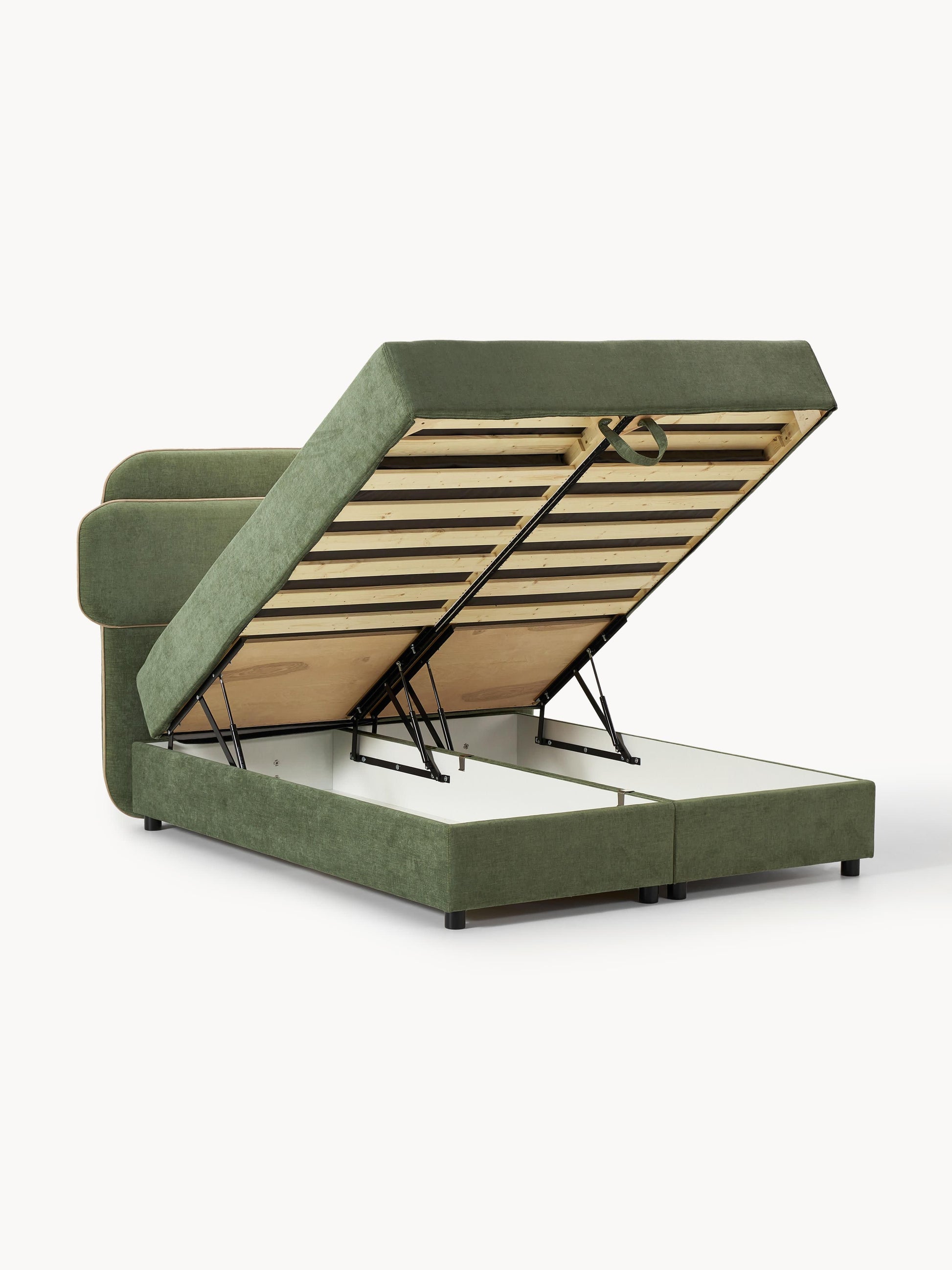 Enrika Box Spring Bed with Storage