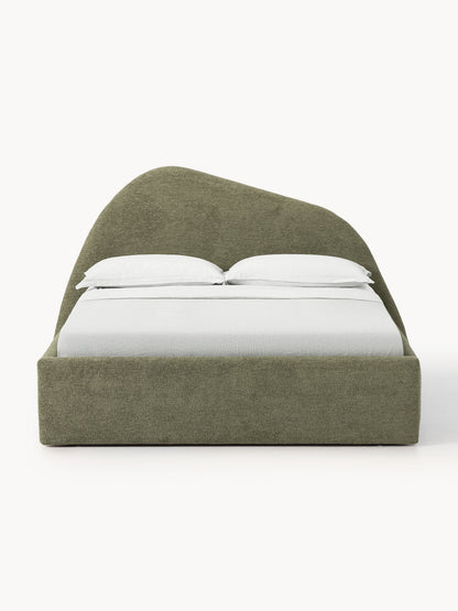 Garin Bouclé Upholstered Bed