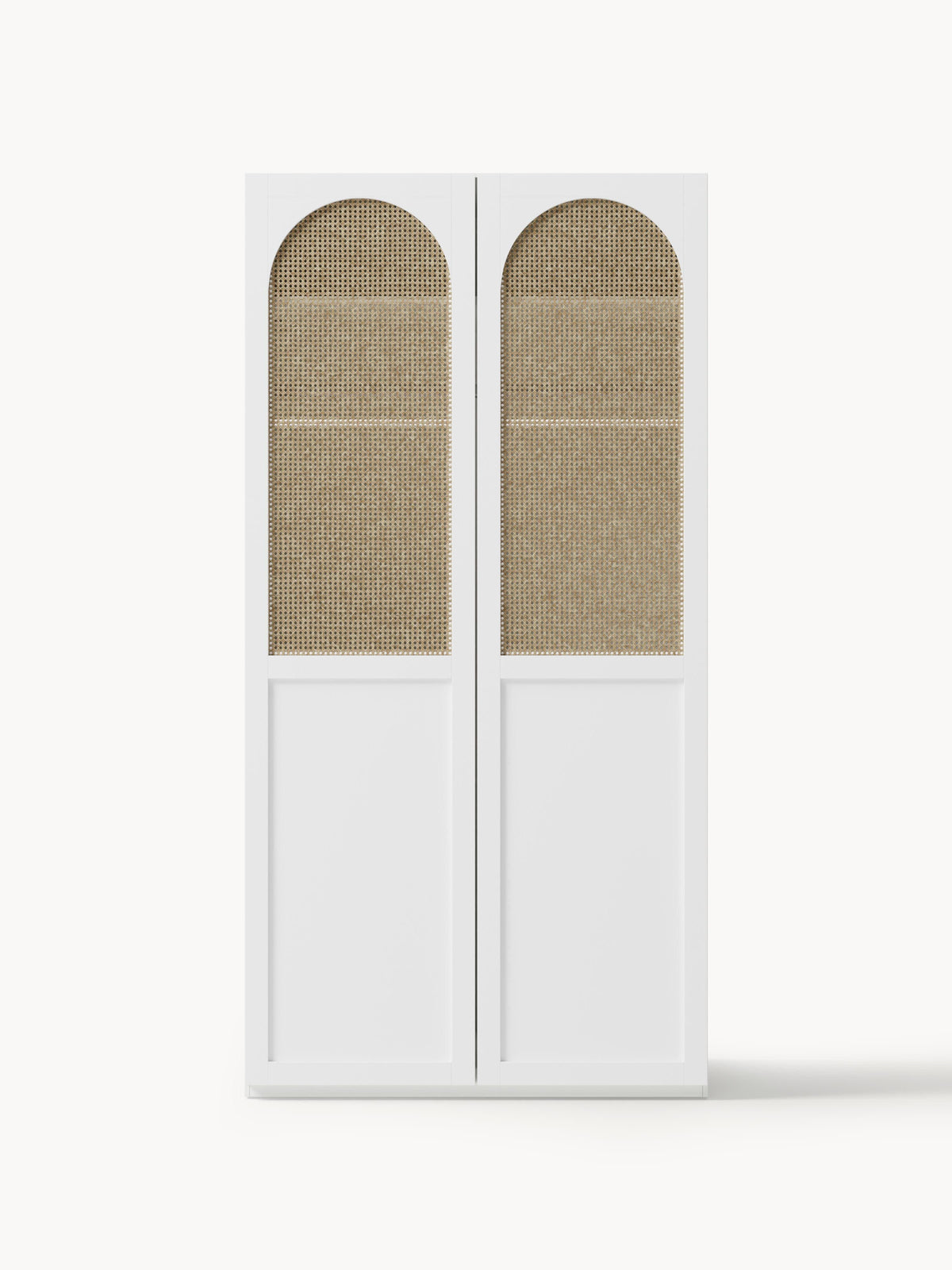 Jeanna Modular Hinged-Door Wardrobe, 100 cm Wide, in Various Sizes