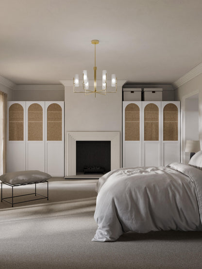 Jeanna Modular Hinged-Door Wardrobe, 50 cm Wide, in Various Sizes