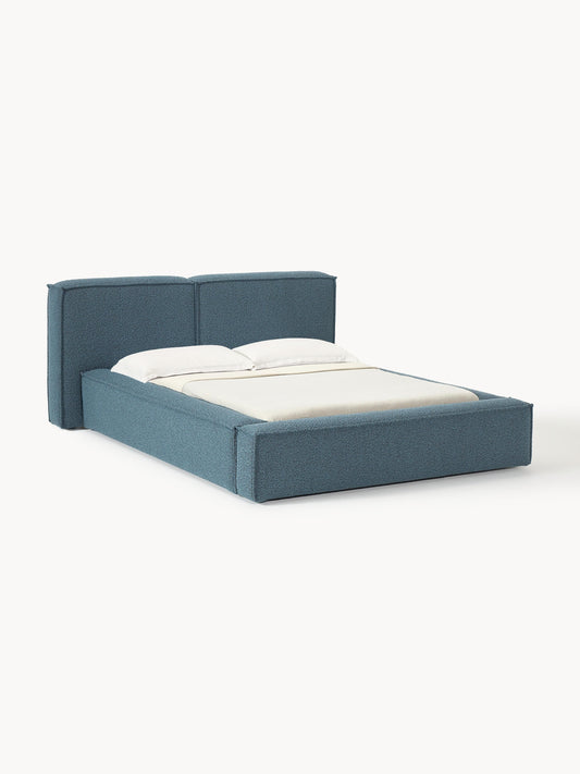Lennox Bouclé Upholstered Bed