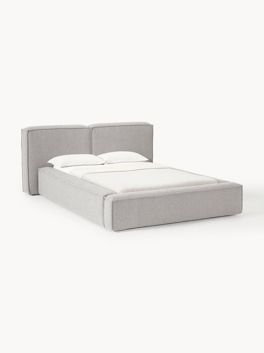 Lennox Bouclé Upholstered Bed