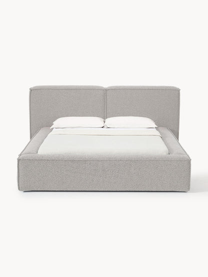 Lennox Bouclé Upholstered Bed