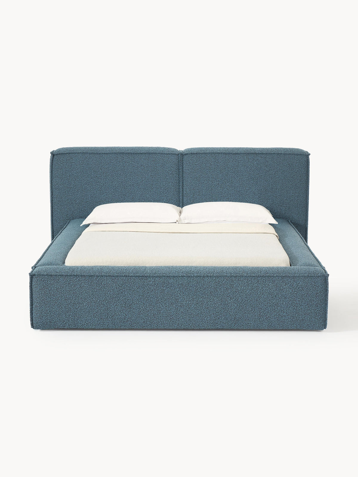 Lennox Bouclé Upholstered Bed