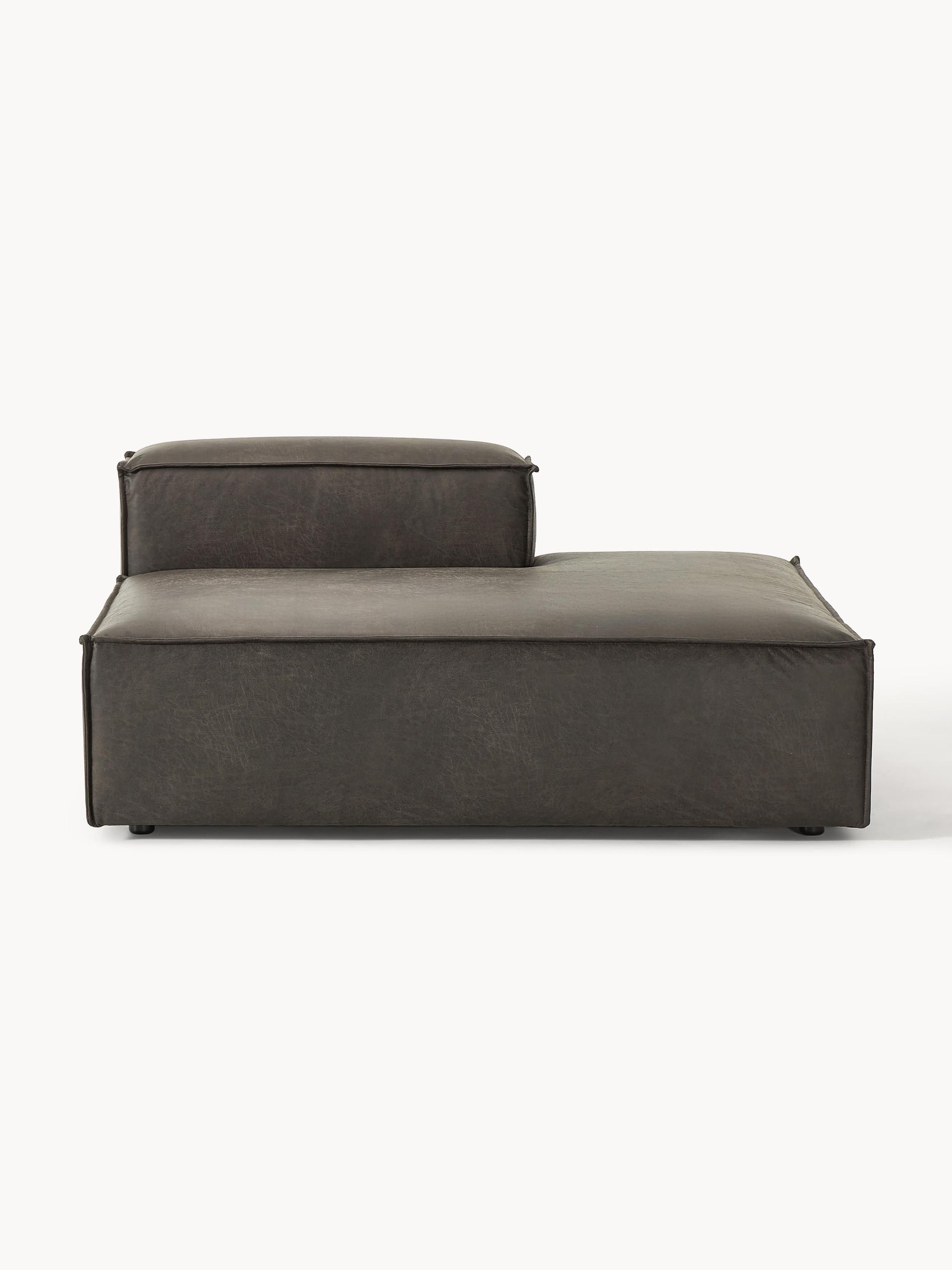 Lennox Leather Ottoman Module