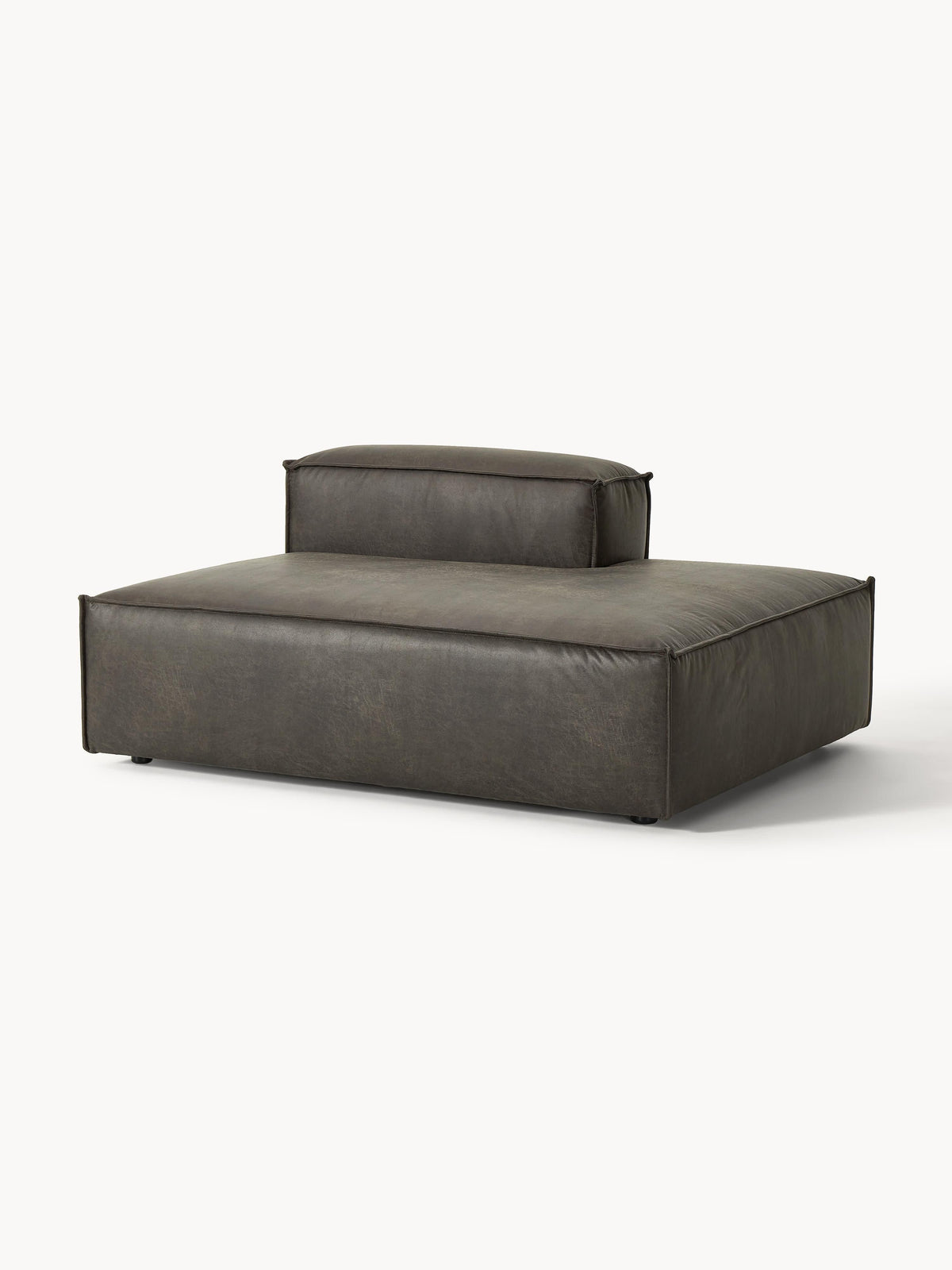 Lennox Leather Ottoman Module