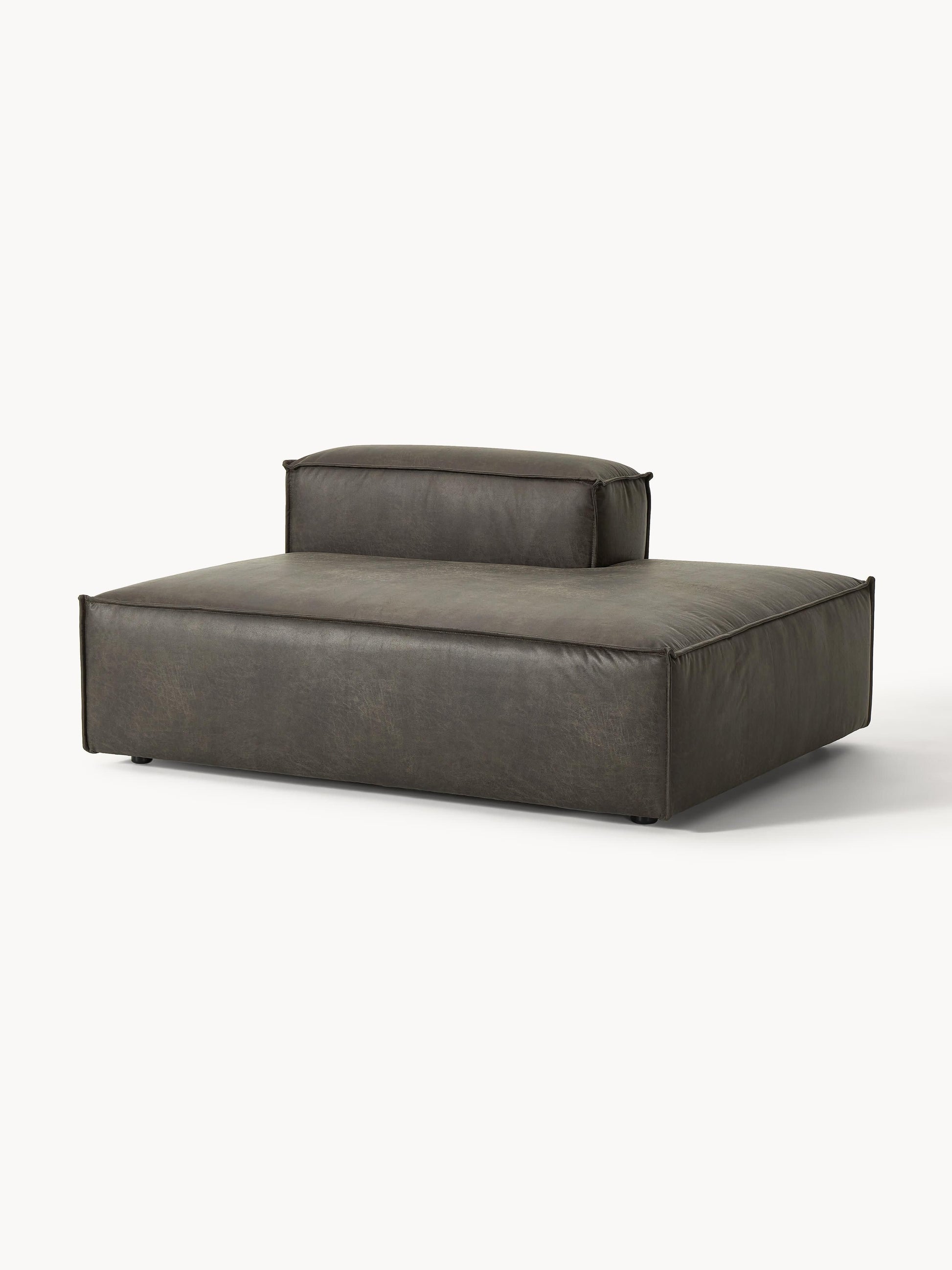 Lennox Leather Ottoman Module