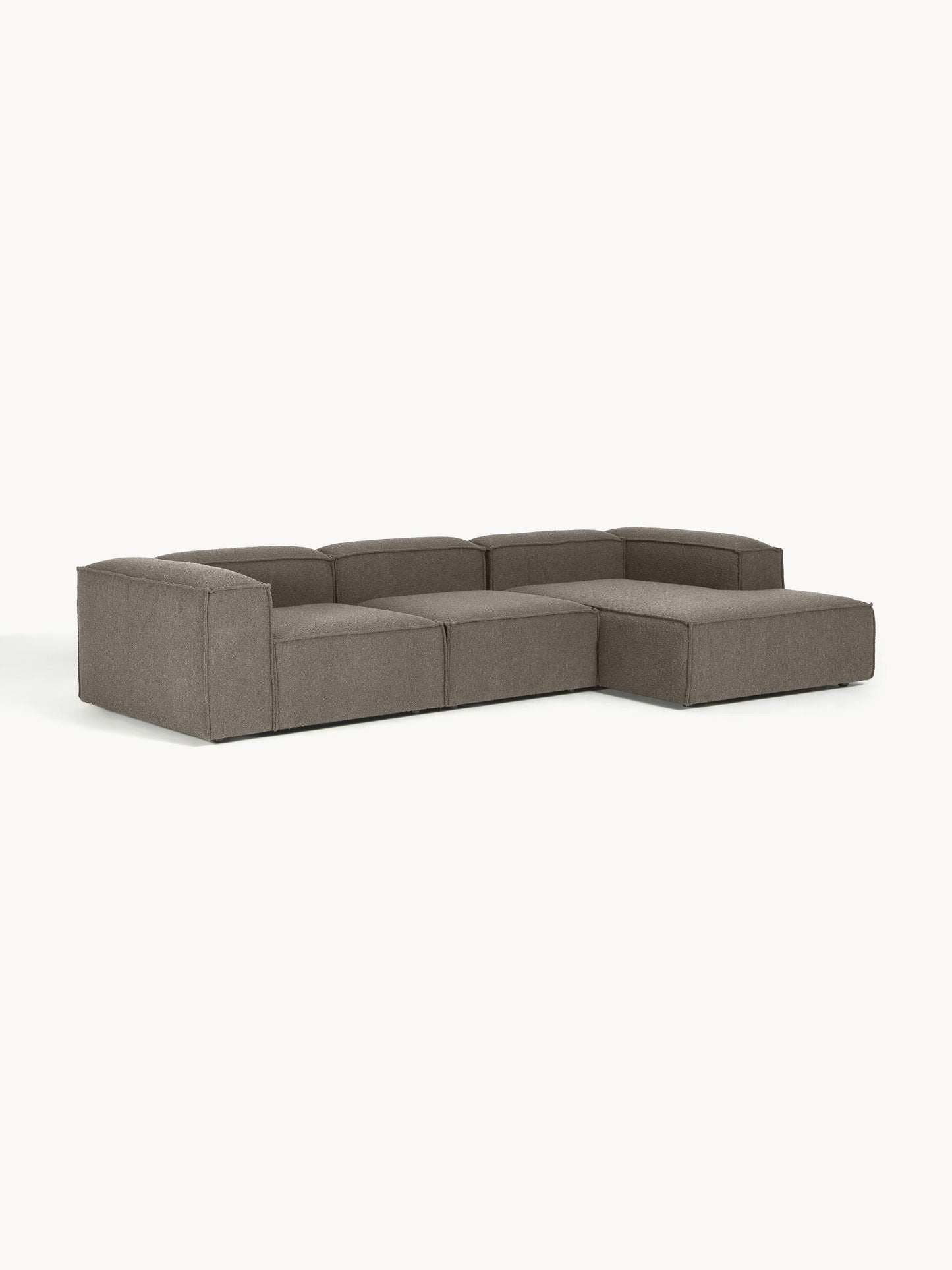 Lennox Modular Bouclé Corner Sofa (4-Seater)