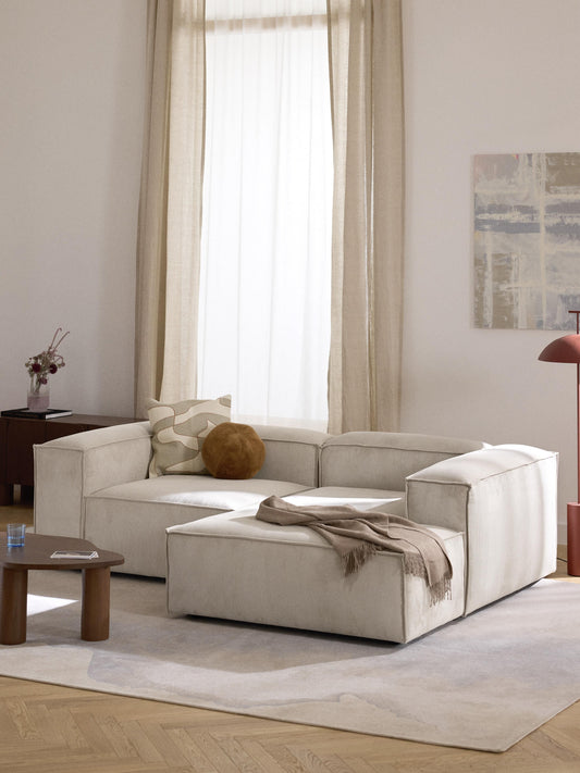 Lennox Modular Corner Sofa (2-Seater) in Corduroy