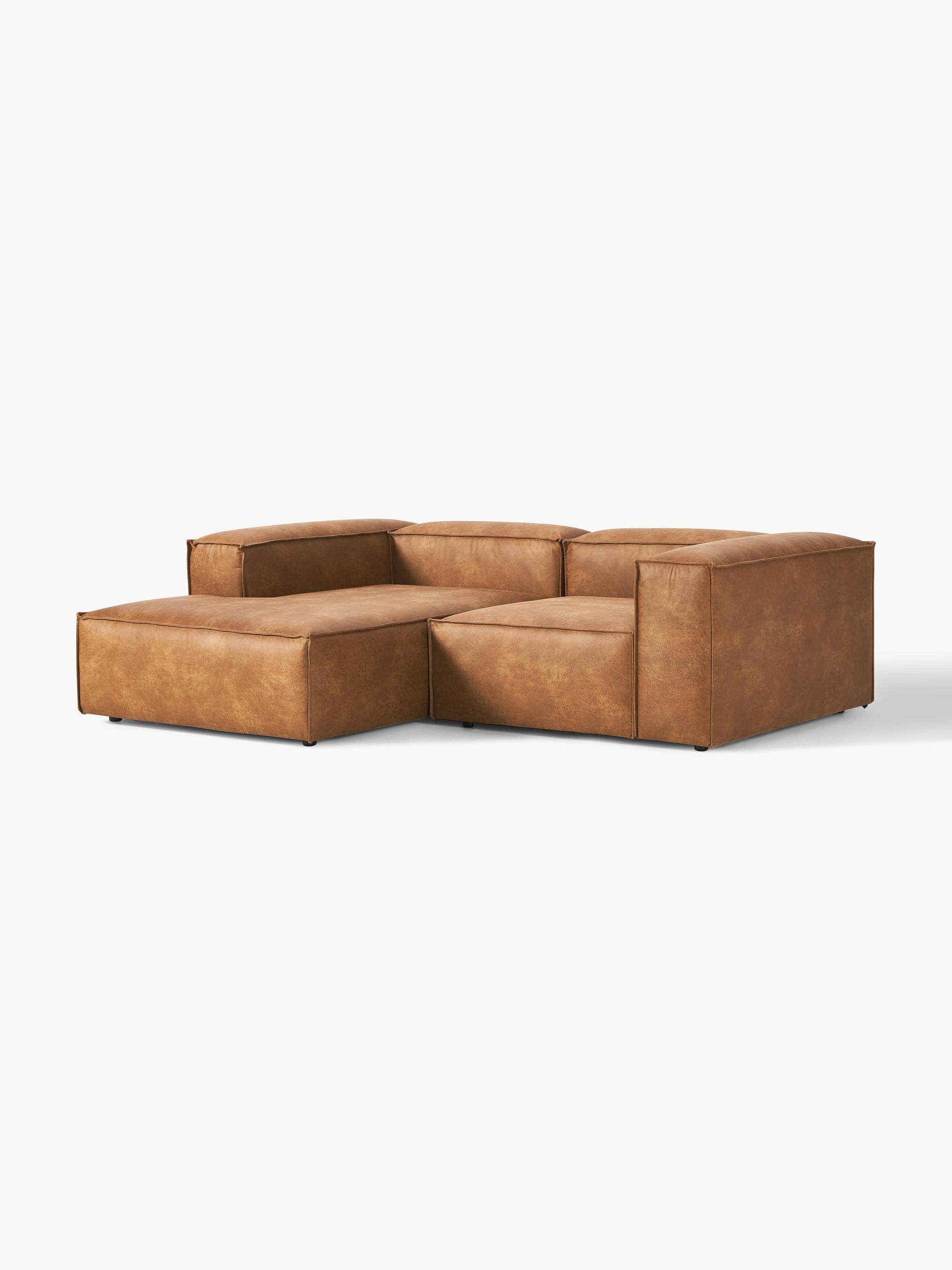 Lennox Modular Corner Sofa (2-Seater) in Leather