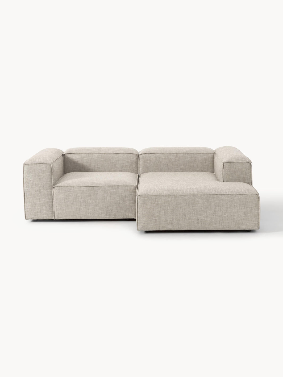 Lennox Modular Corner Sofa (2-Seater) in Linen Blend