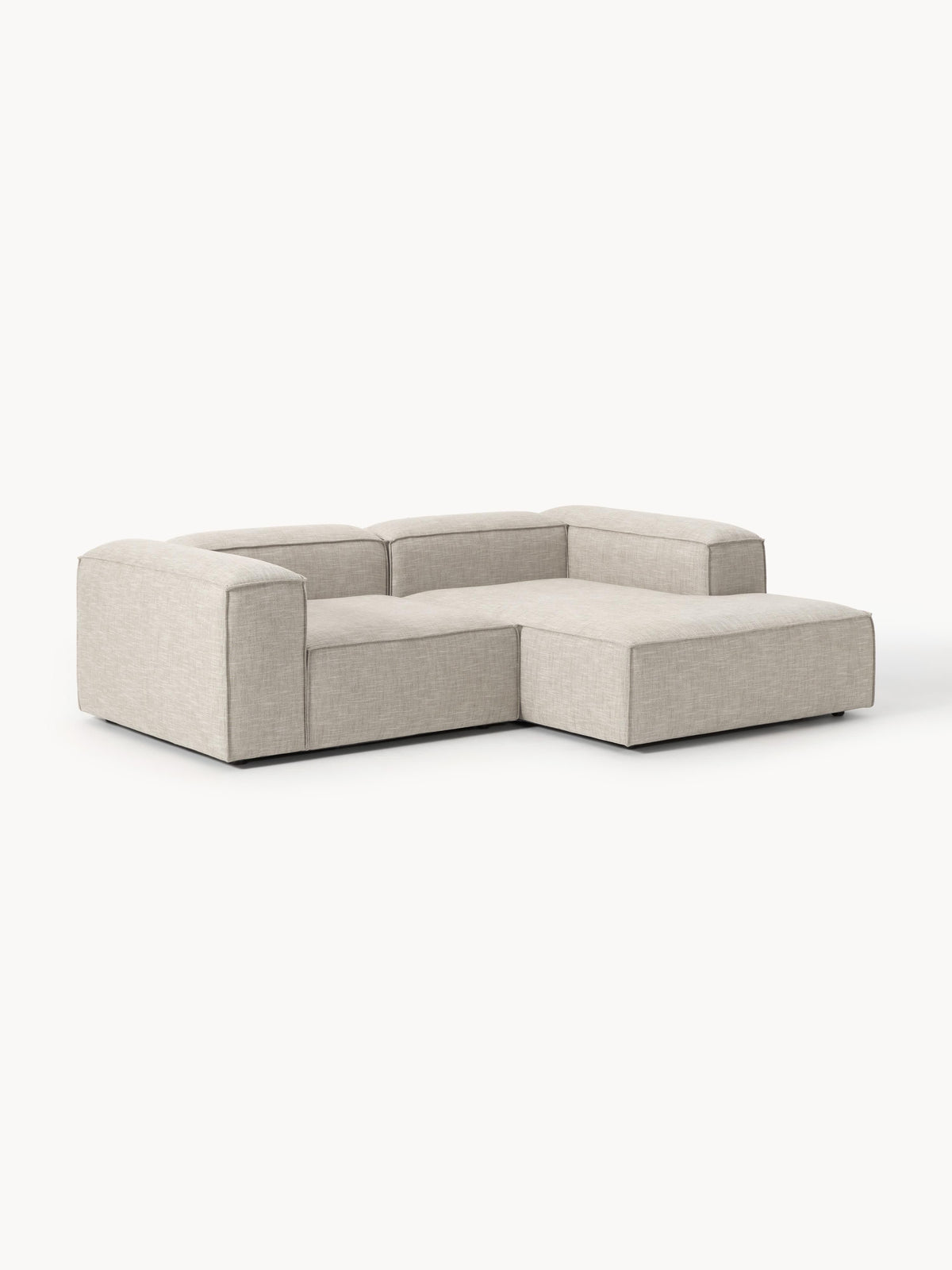 Lennox Modular Corner Sofa (2-Seater) in Linen Blend