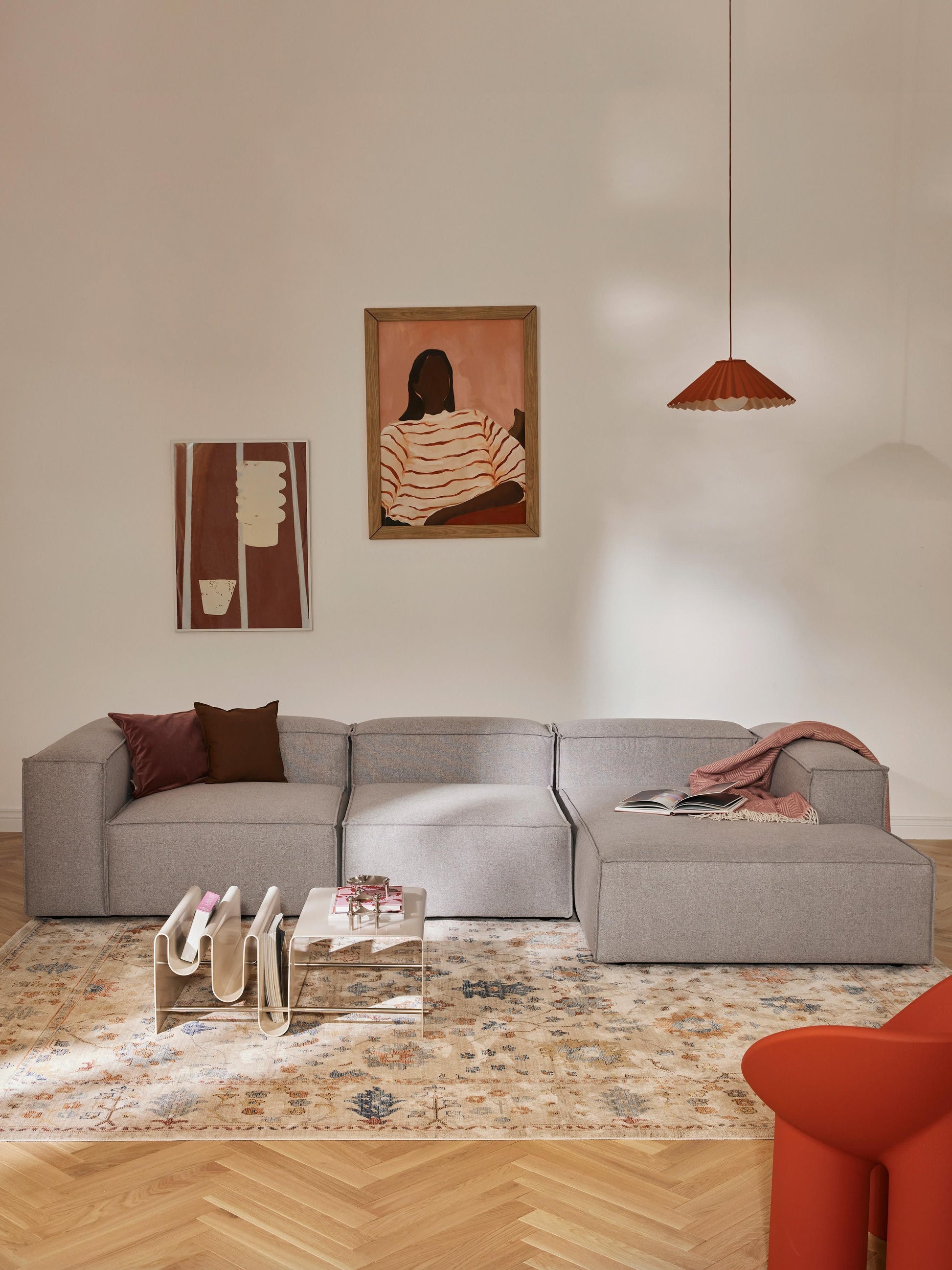 Lennox Modular Corner Sofa (4-Seater)