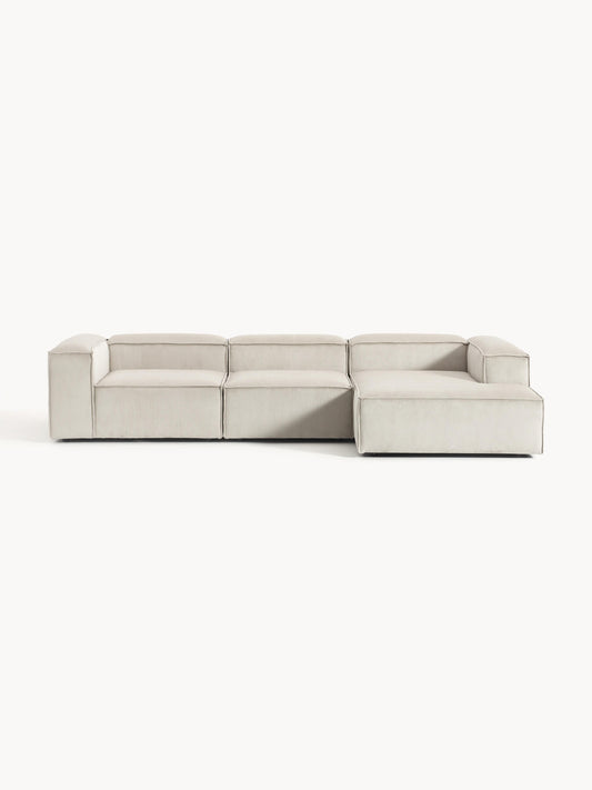 Lennox Modular Corner Sofa (4-Seater) in Corduroy