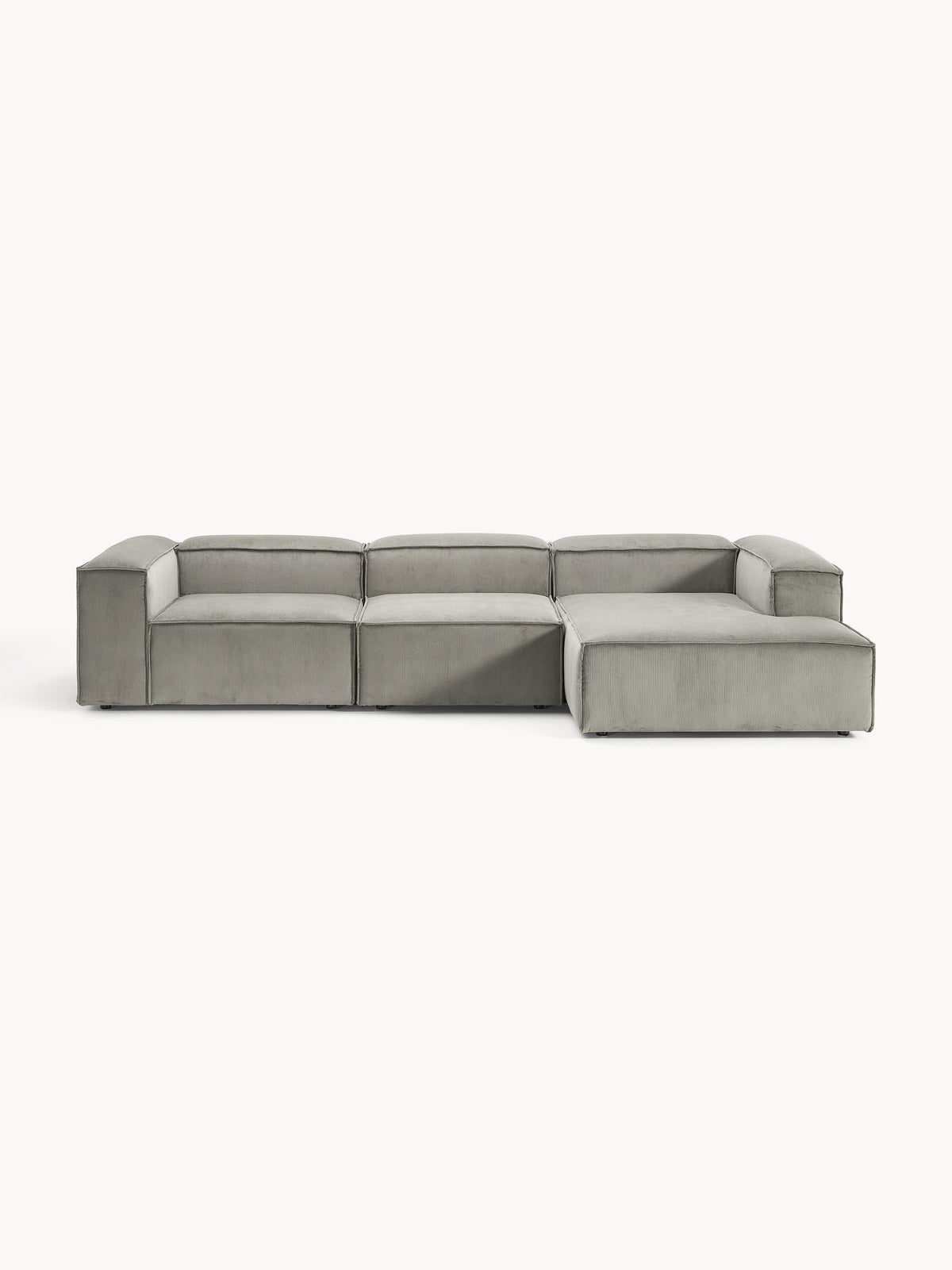 Lennox Modular Corner Sofa (4-Seater) in Corduroy