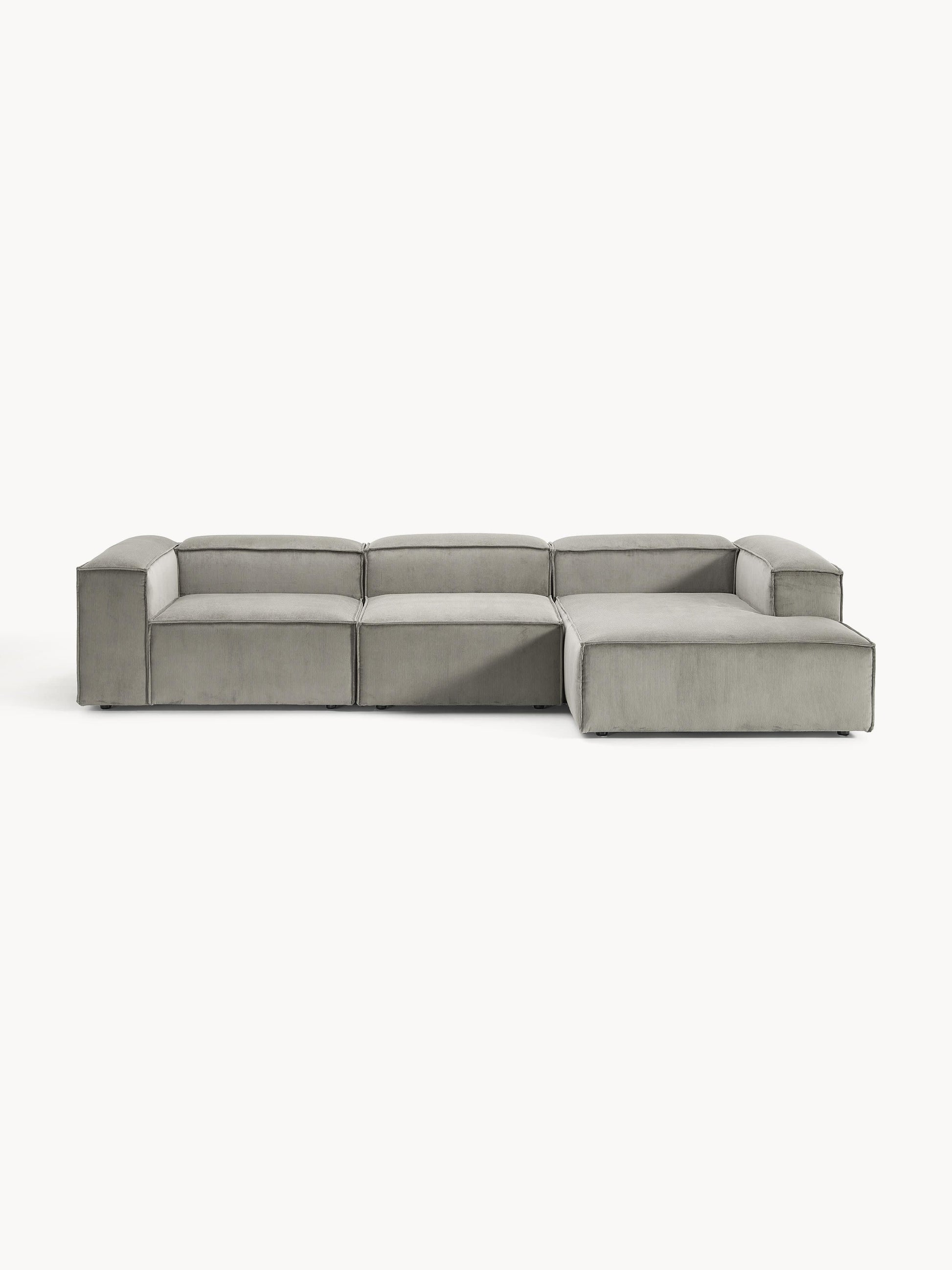 Lennox Modular Corner Sofa (4-Seater) in Corduroy