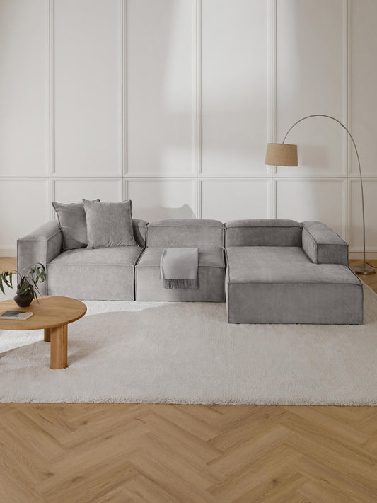 Lennox Modular Corner Sofa (4-Seater) in Corduroy