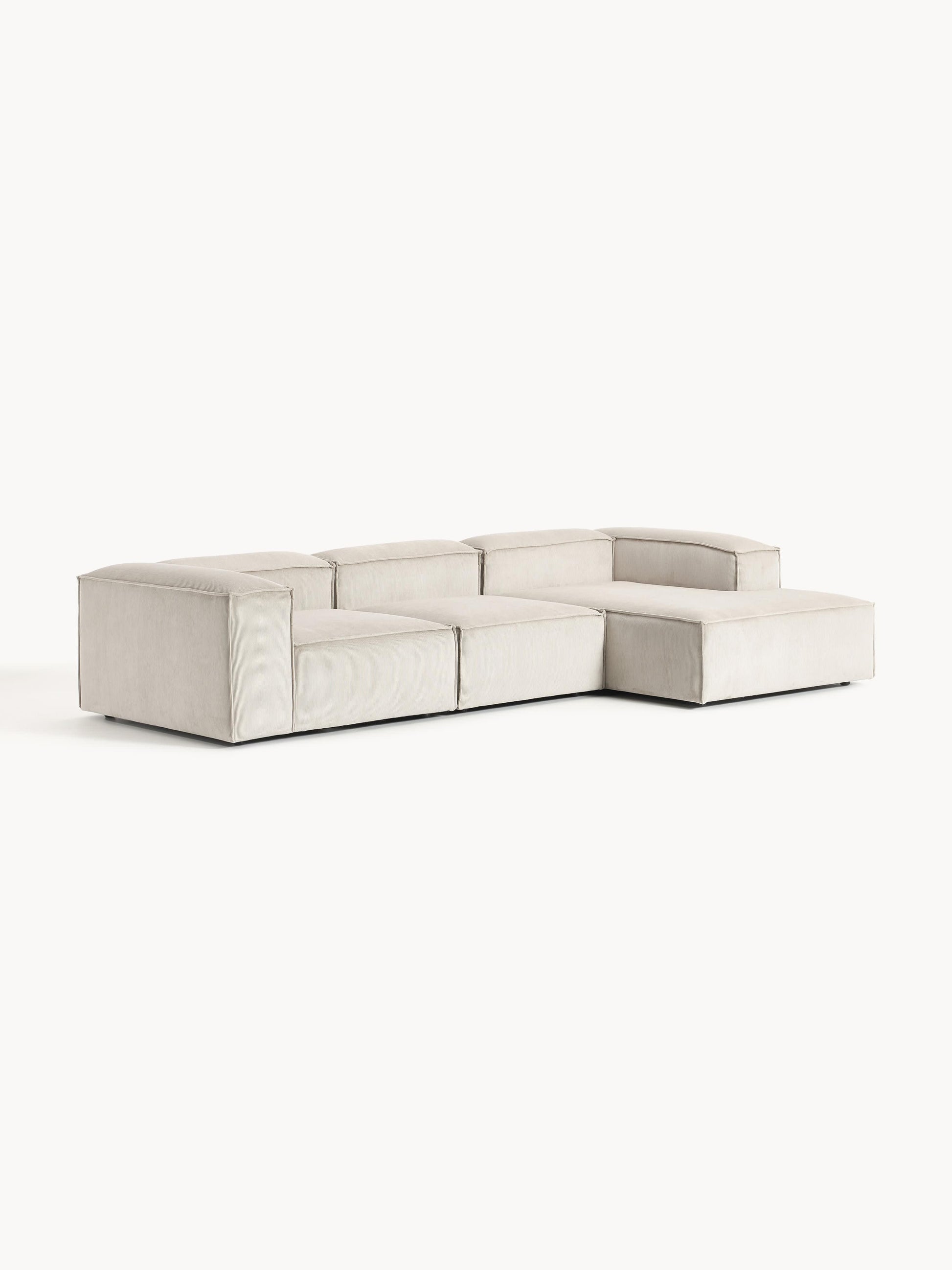 Lennox Modular Corner Sofa (4-Seater) in Corduroy