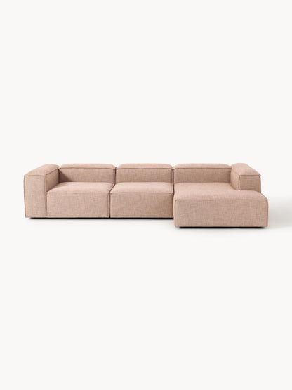 Lennox Modular Corner Sofa (4-Seater) in Linen Blend