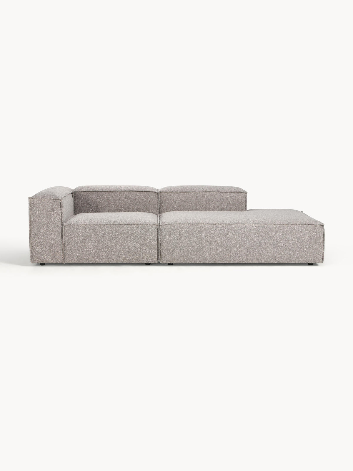 Lennox Modular Ottoman in Bouclé