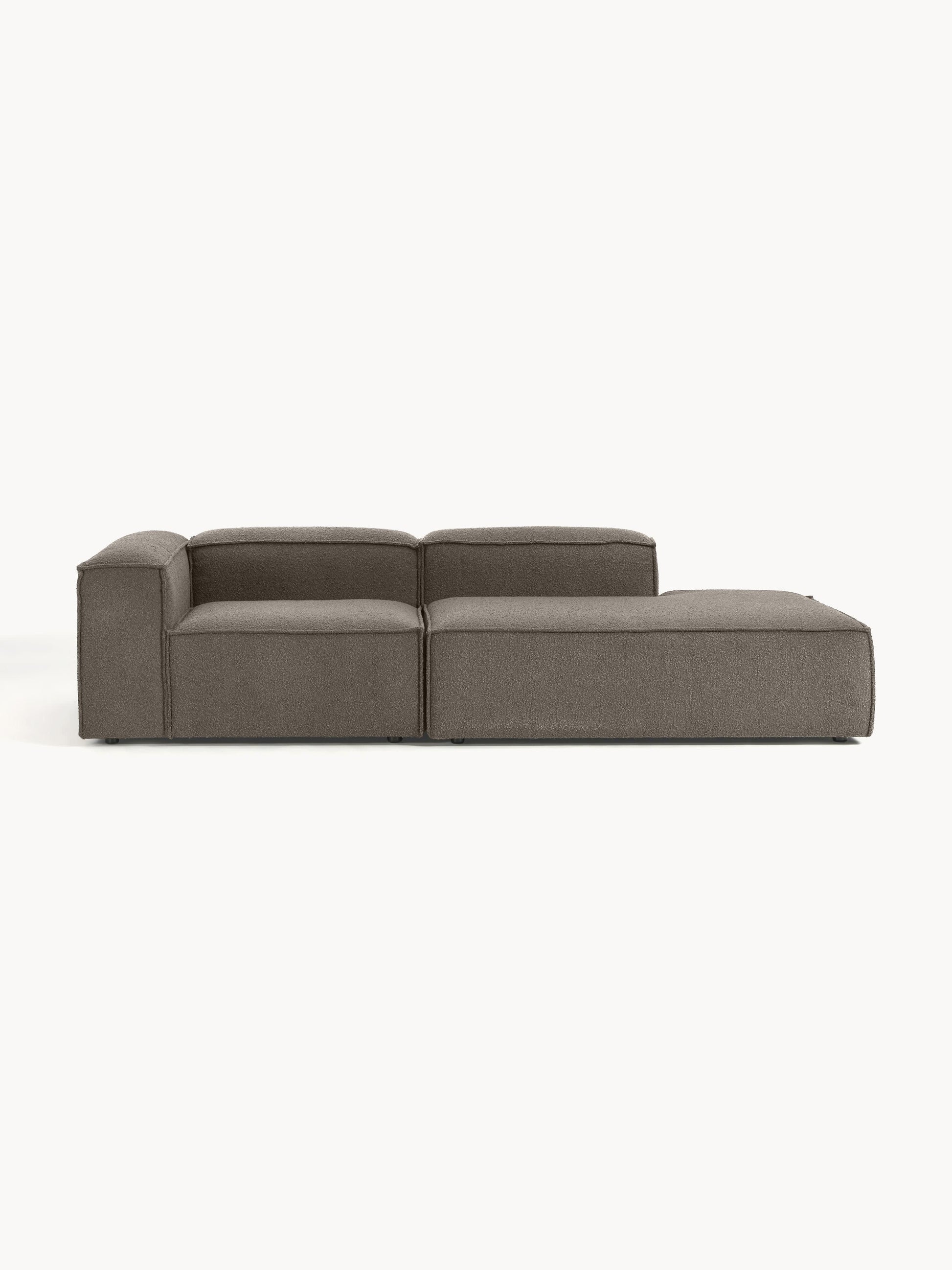 Lennox Modular Ottoman in Bouclé