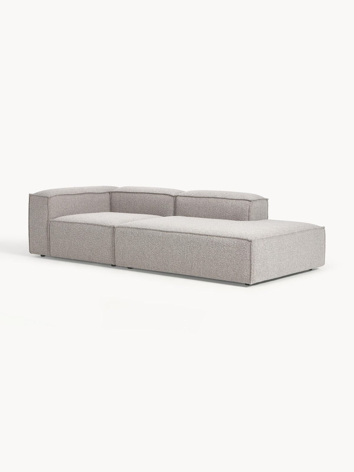 Lennox Modular Ottoman in Bouclé