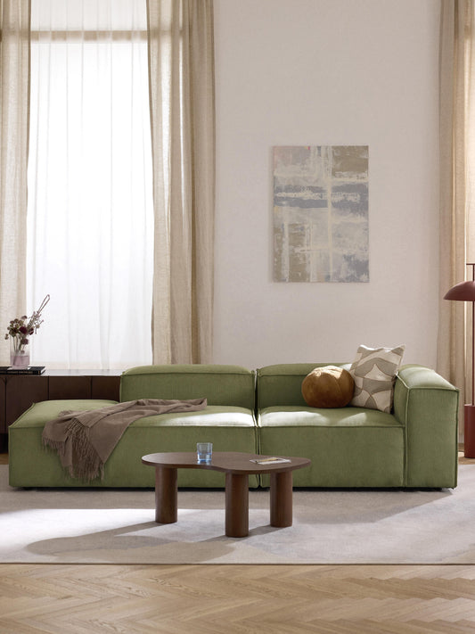 Lennox Modular Ottoman in Corduroy