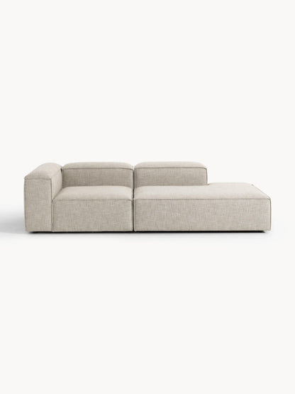 Lennox Modular Ottoman in Linen Blend