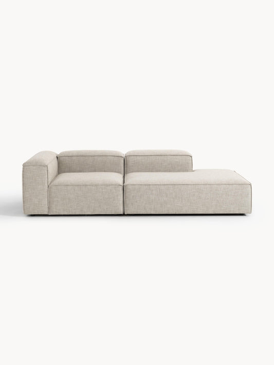 Lennox Modular Ottoman in Linen Blend