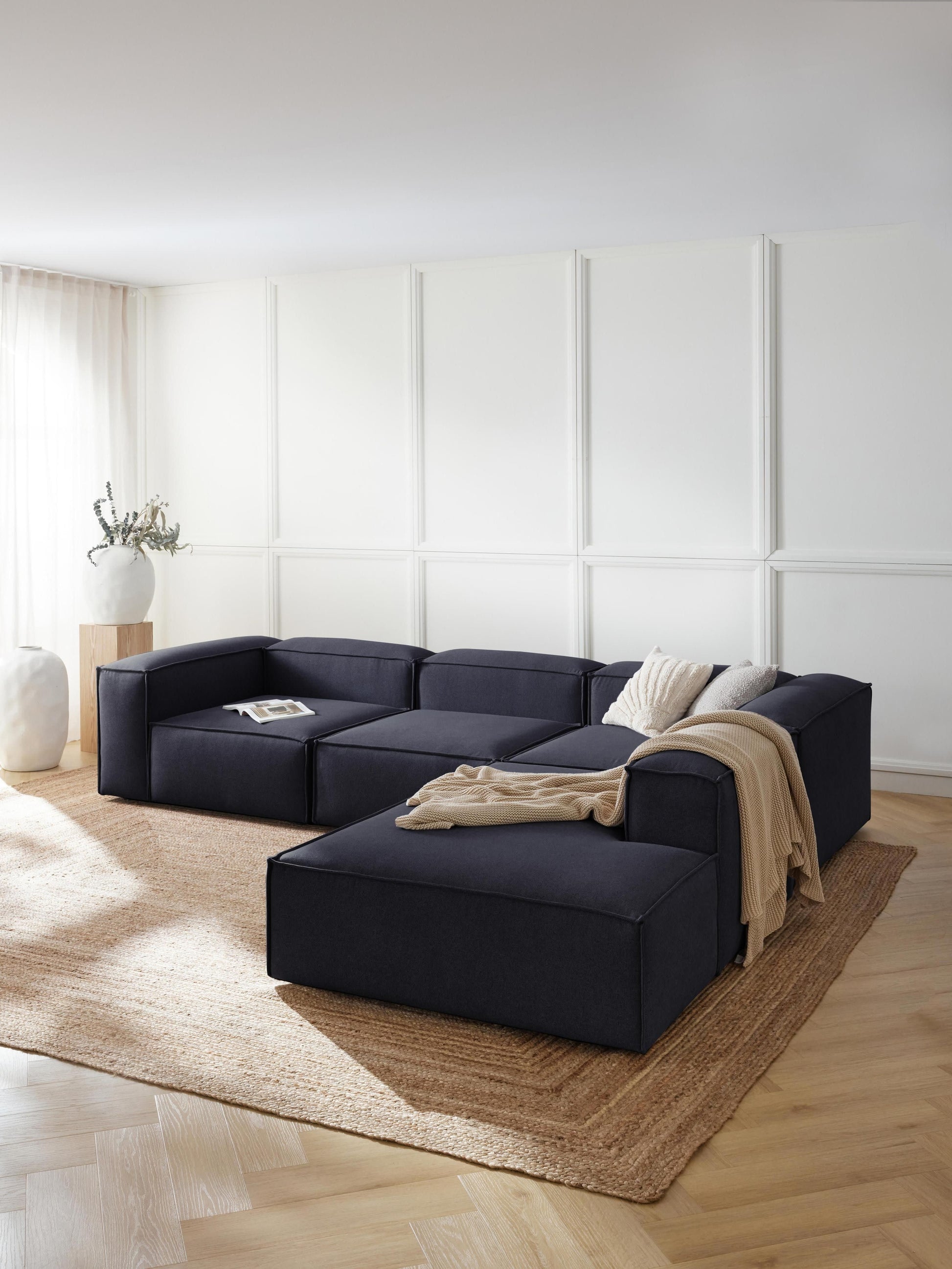 Lennox Modular XL Corner Sofa (4-Seater)
